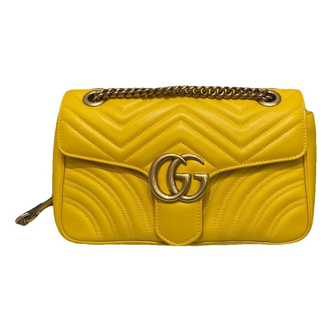 GG Marmont Flap leather handbag