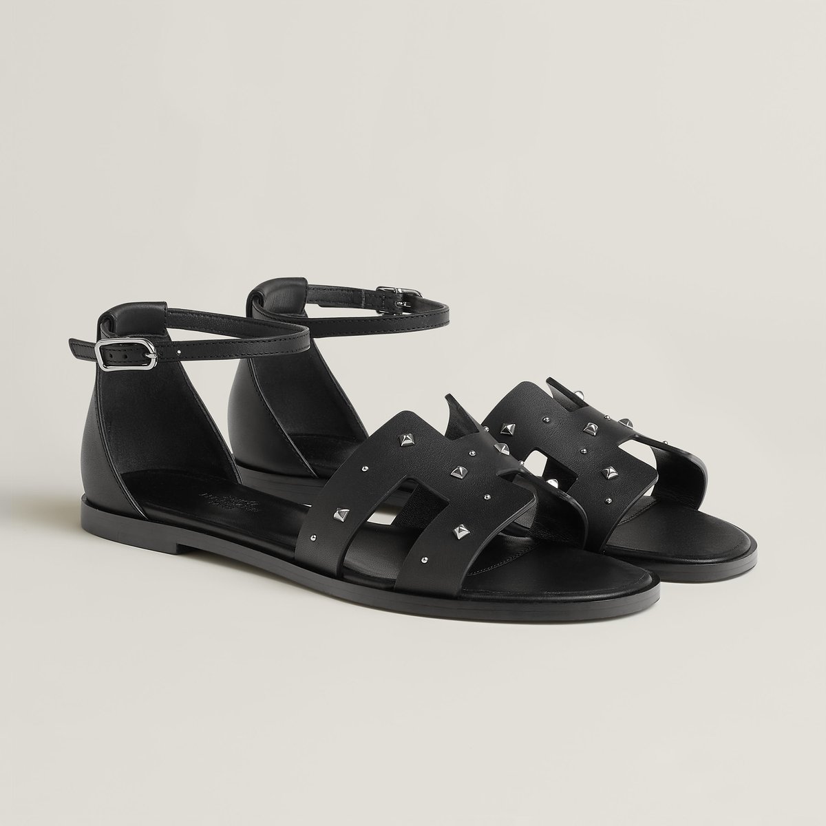Noir Santorini Sandal