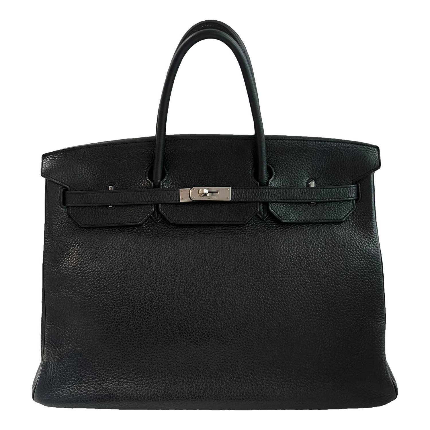 Hermes Birkin 40 leather handbag