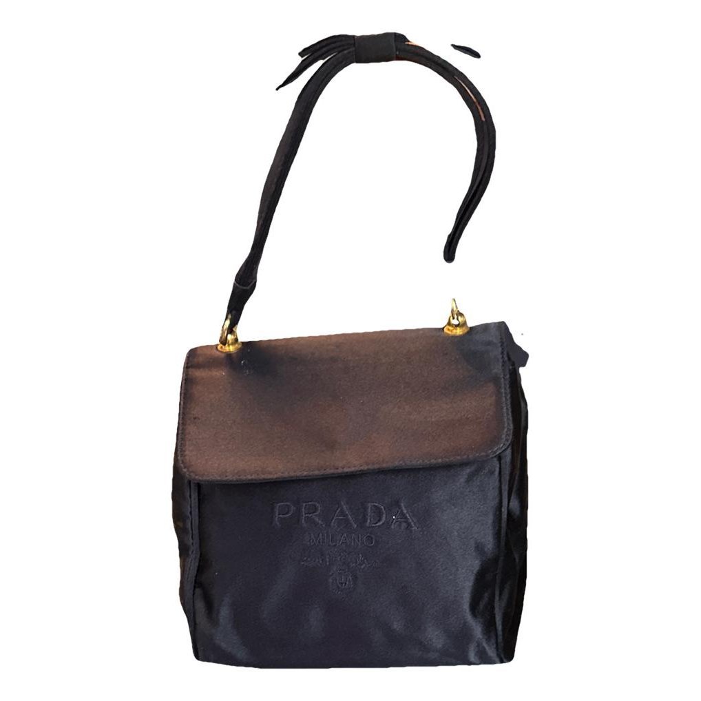 Silk clutch bag