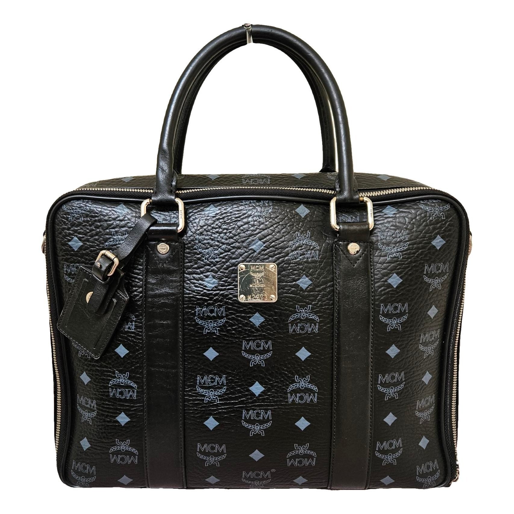 Leather satchel