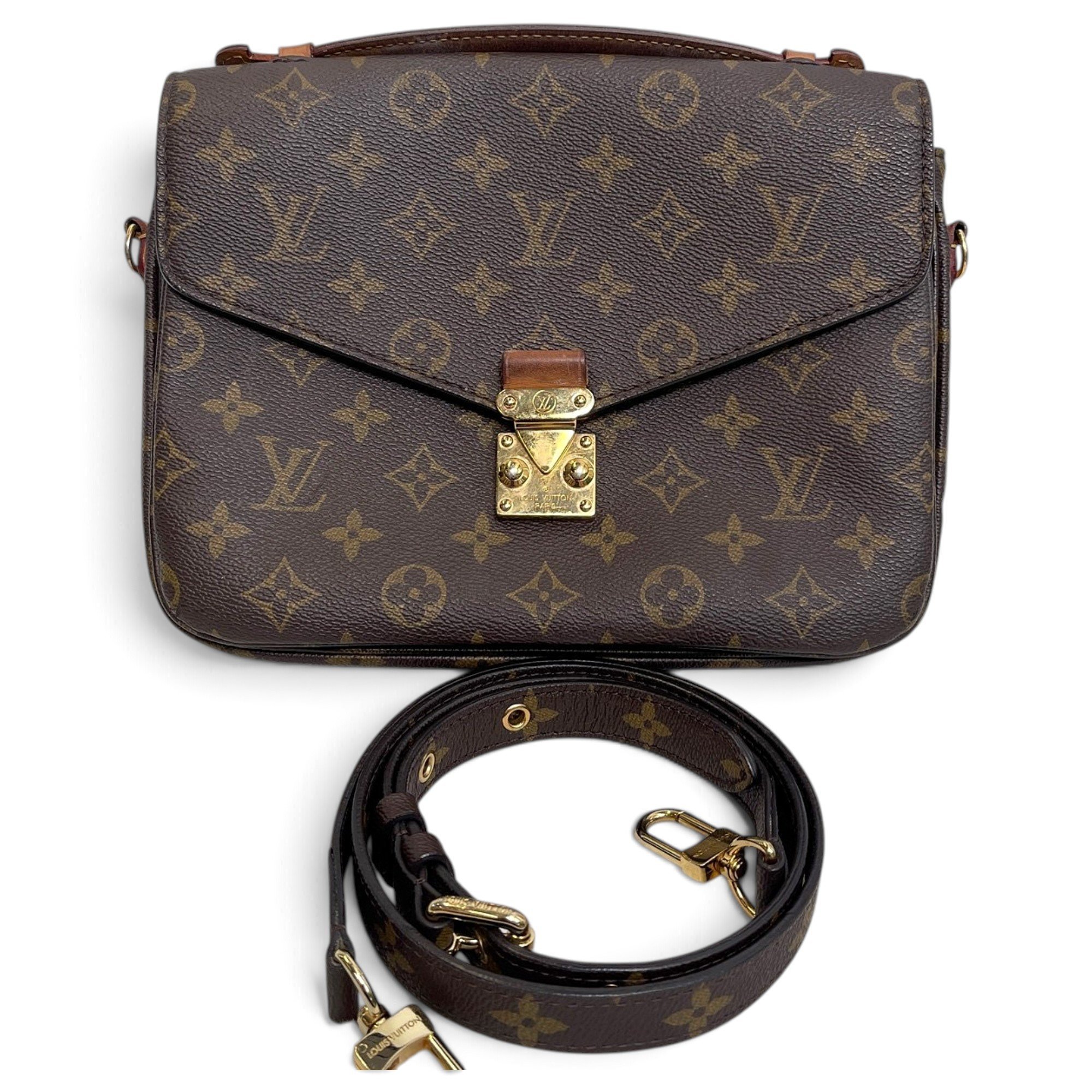 Metis leather handbag