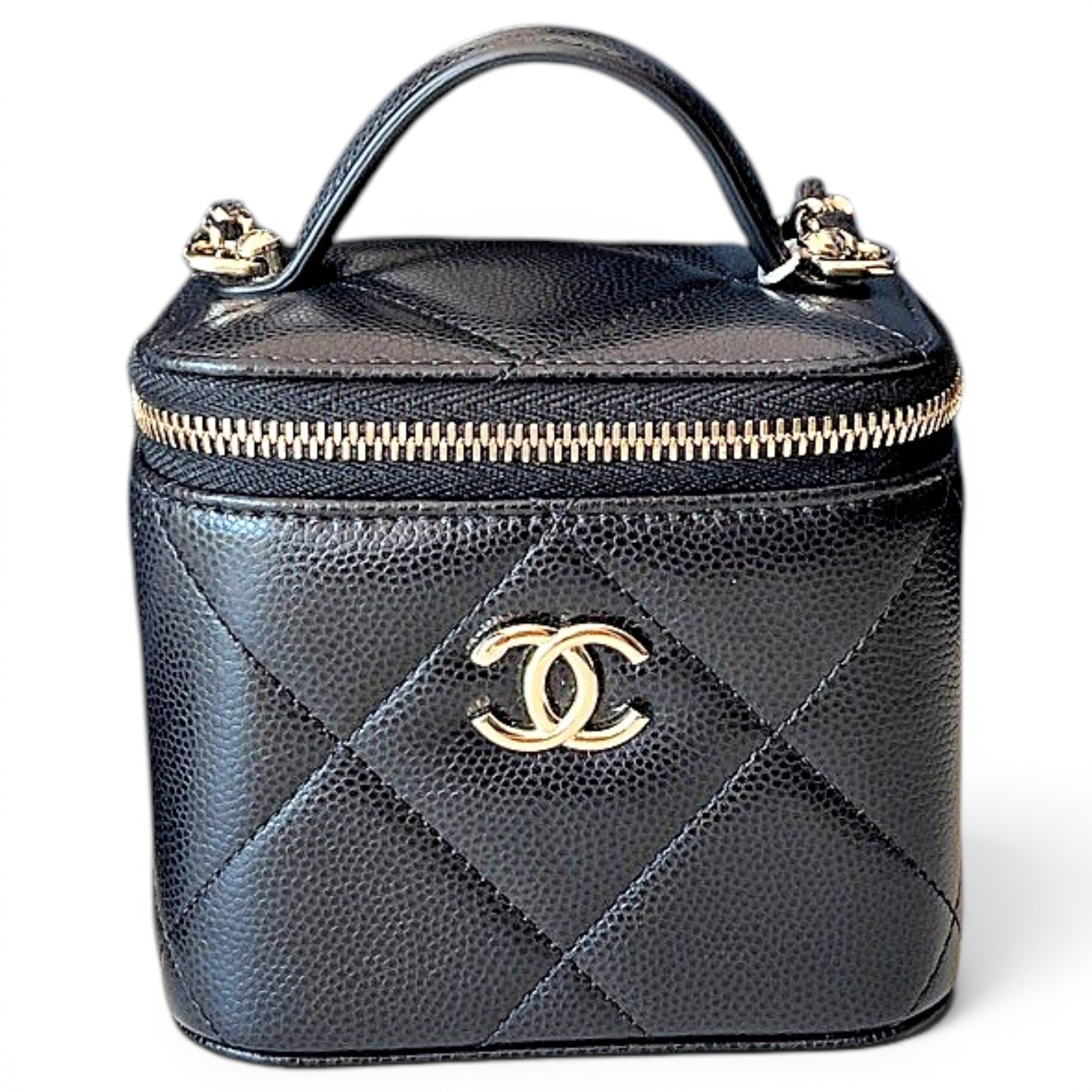 Vanity leather mini bag