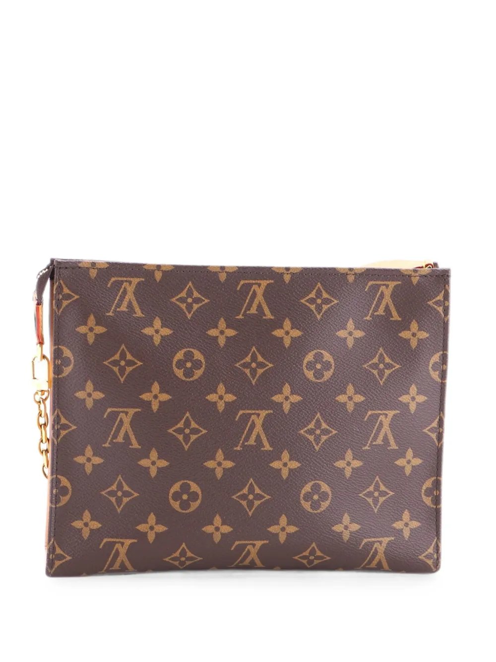 Toiletry Pouch on Chain Monogram Canvas shoulder bag