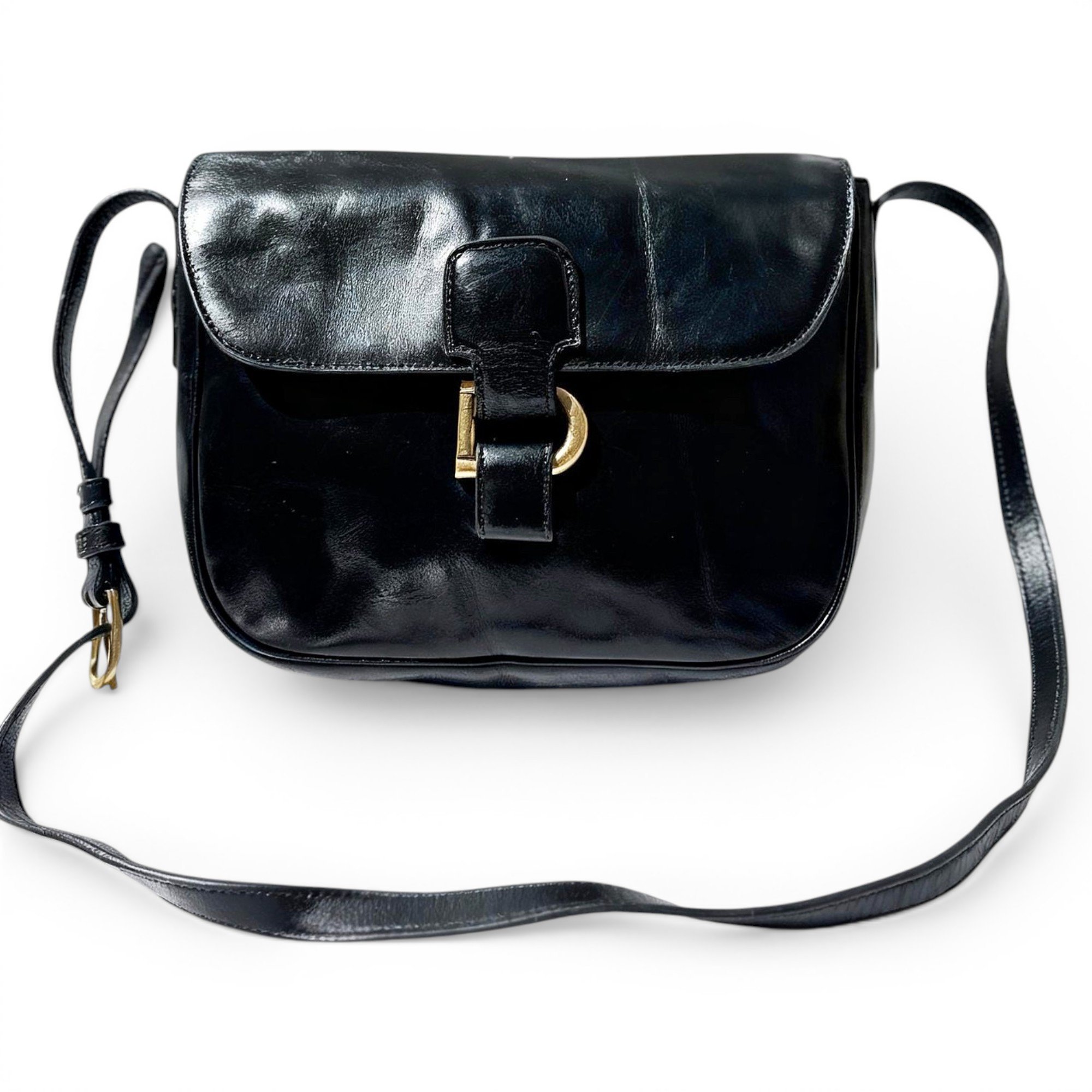 D to D leather handbag