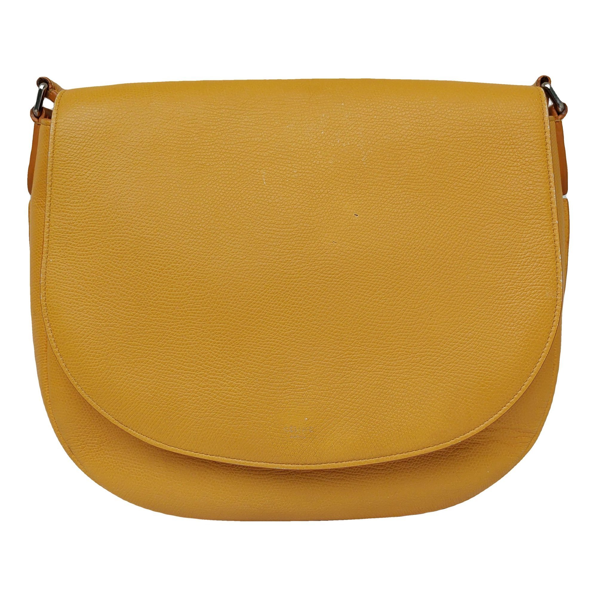 Trotteur leather handbag