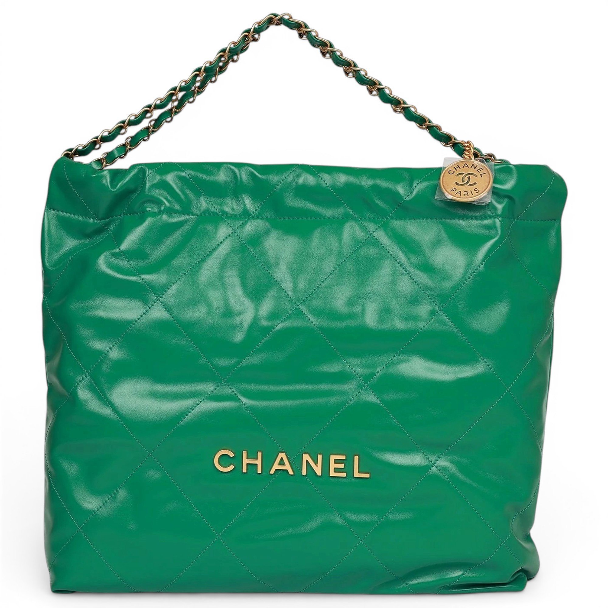Chanel 22 leather tote