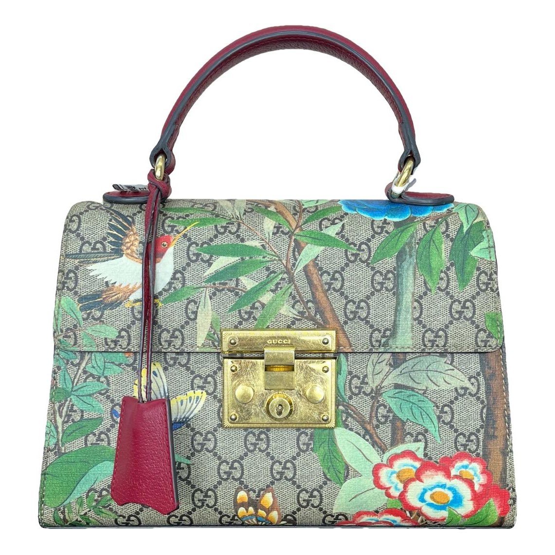 Padlock cloth handbag