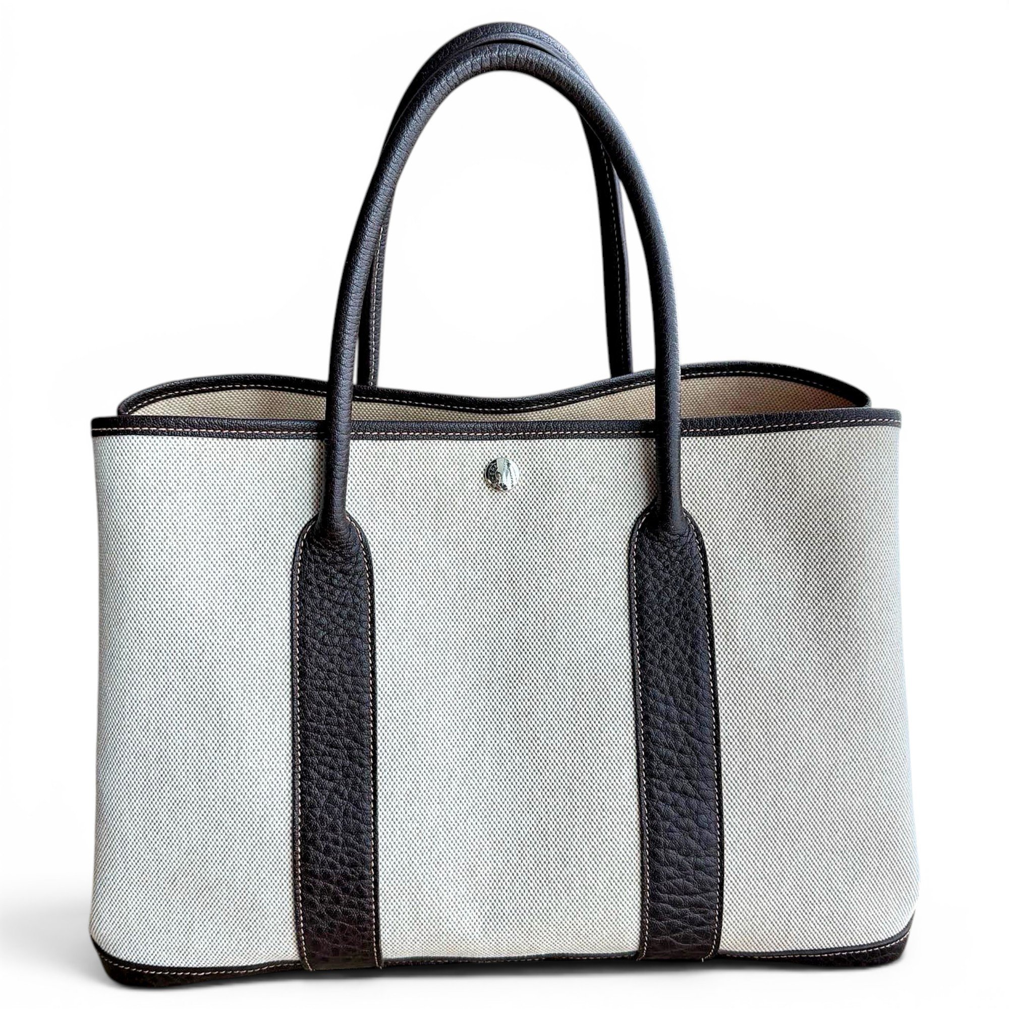 Garden Party leather handbag