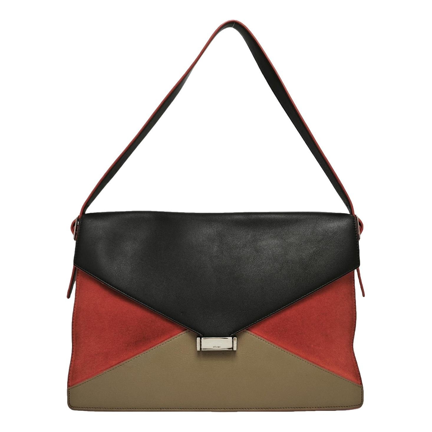 Diamond Clutch leather handbag