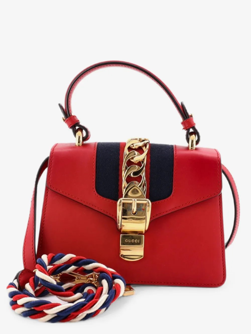 Sylvie Top Handle Bag Leather Mini satchel