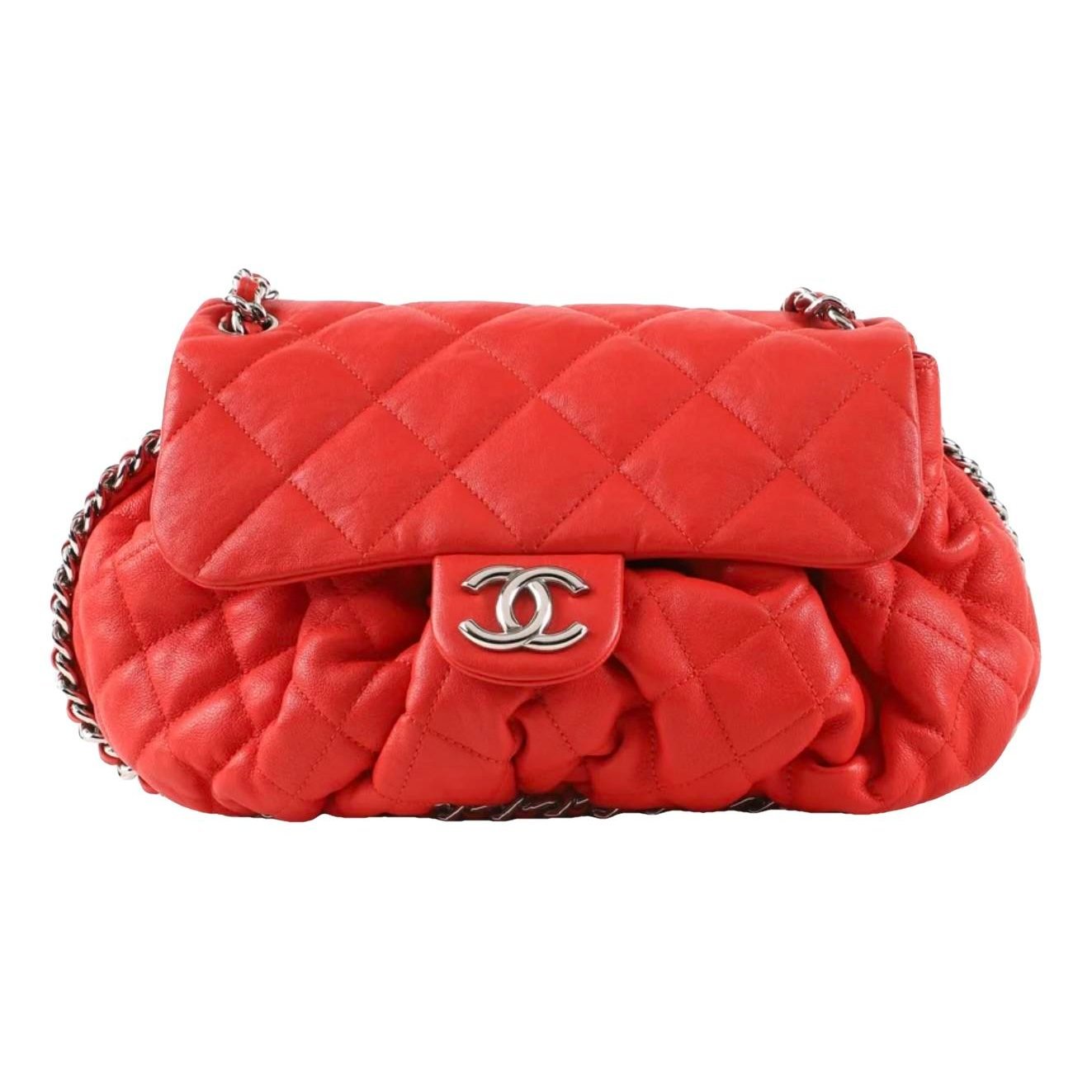 Chain Around leather handbag