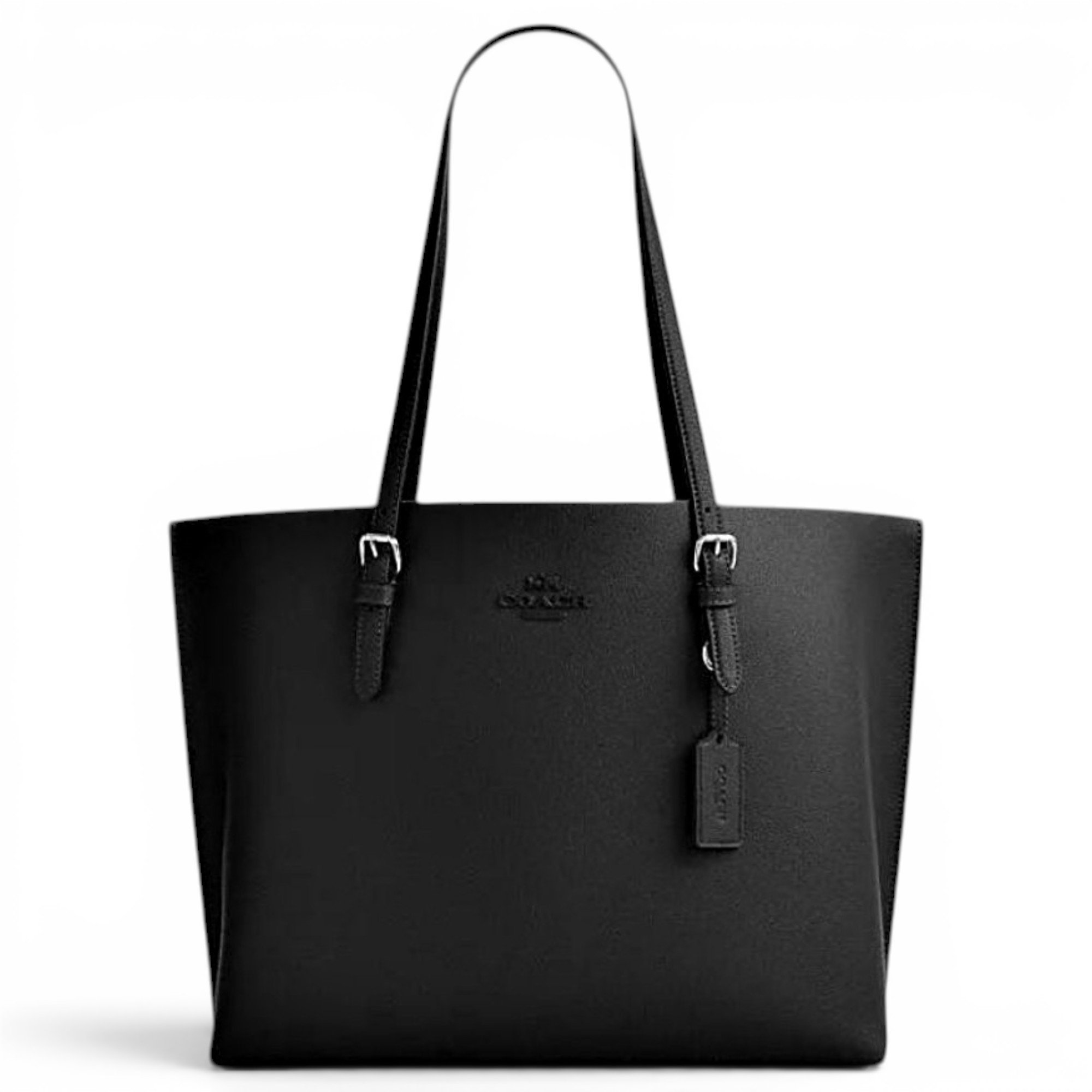 Leather tote