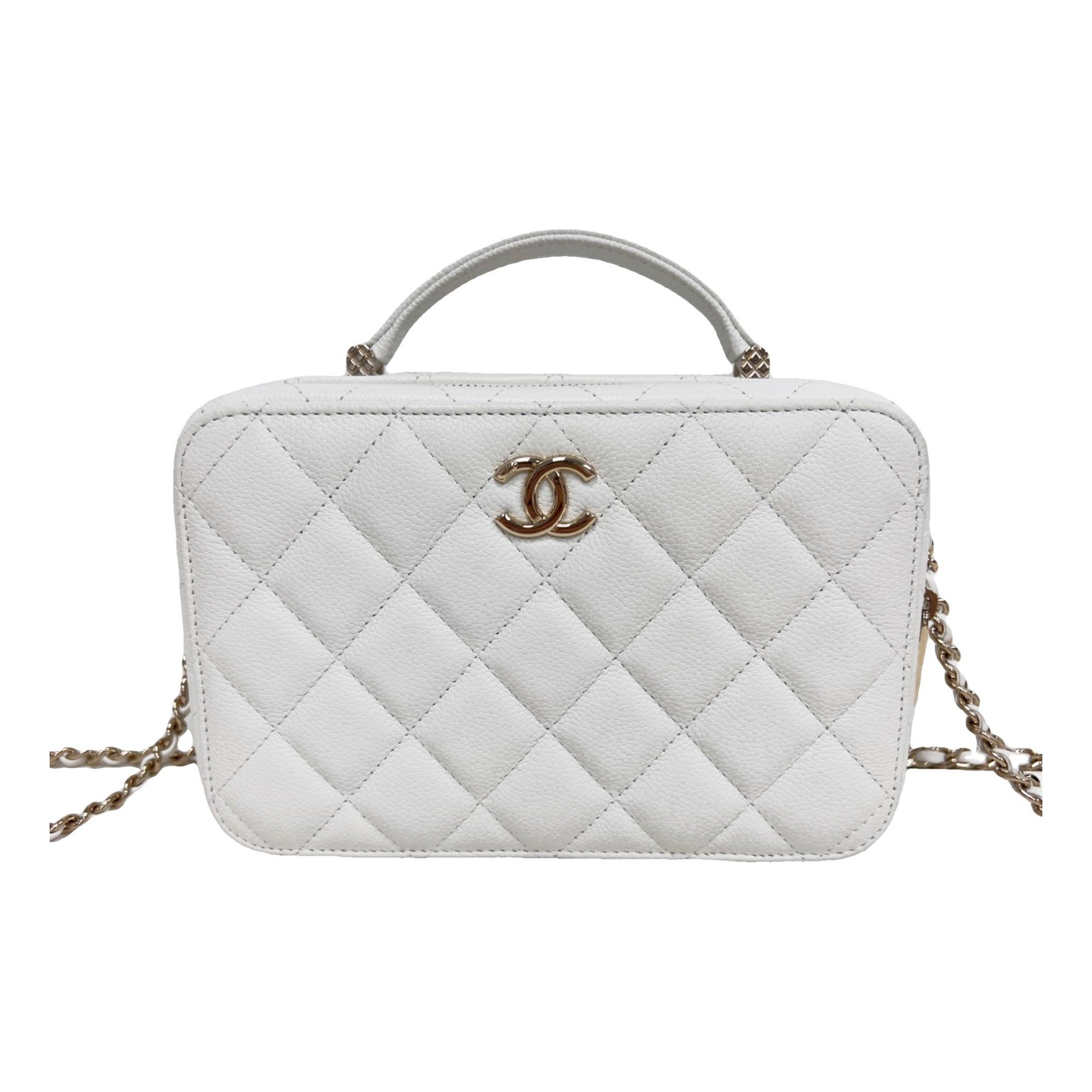 Trendy CC Flap leather handbag