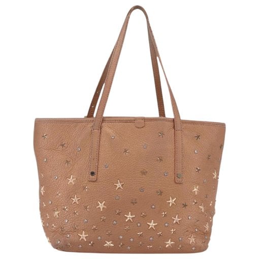 Leather tote