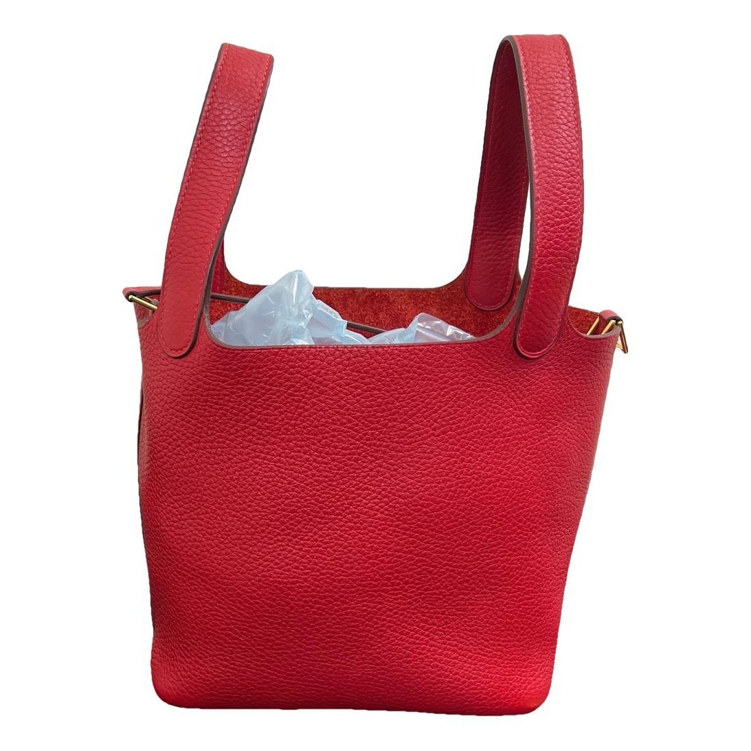 Picotin leather handbag