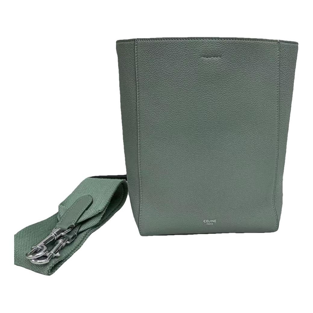Seau Sangle leather tote