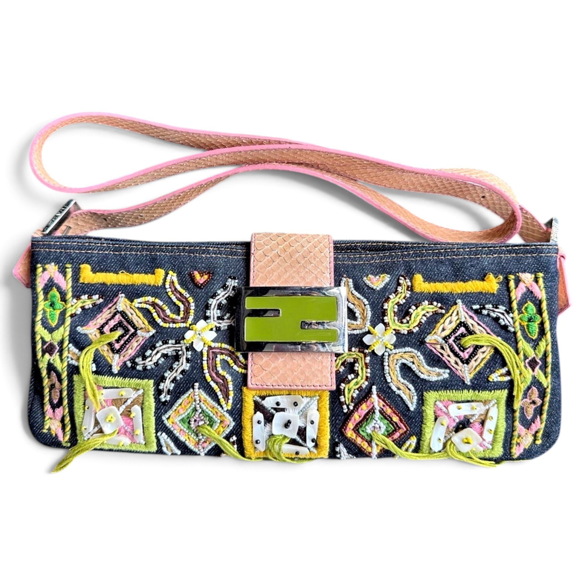 Baguette cloth handbag