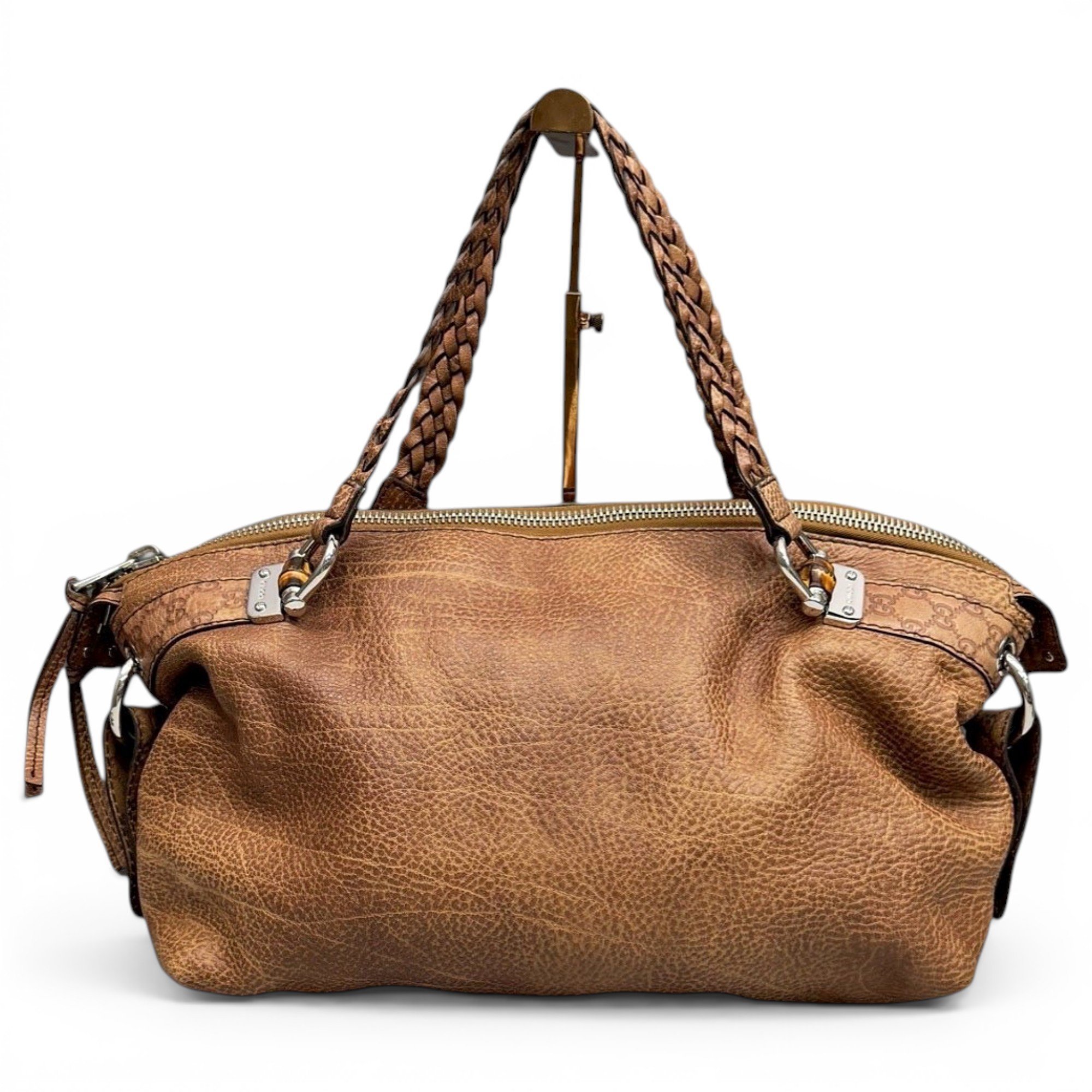 Leather handbag