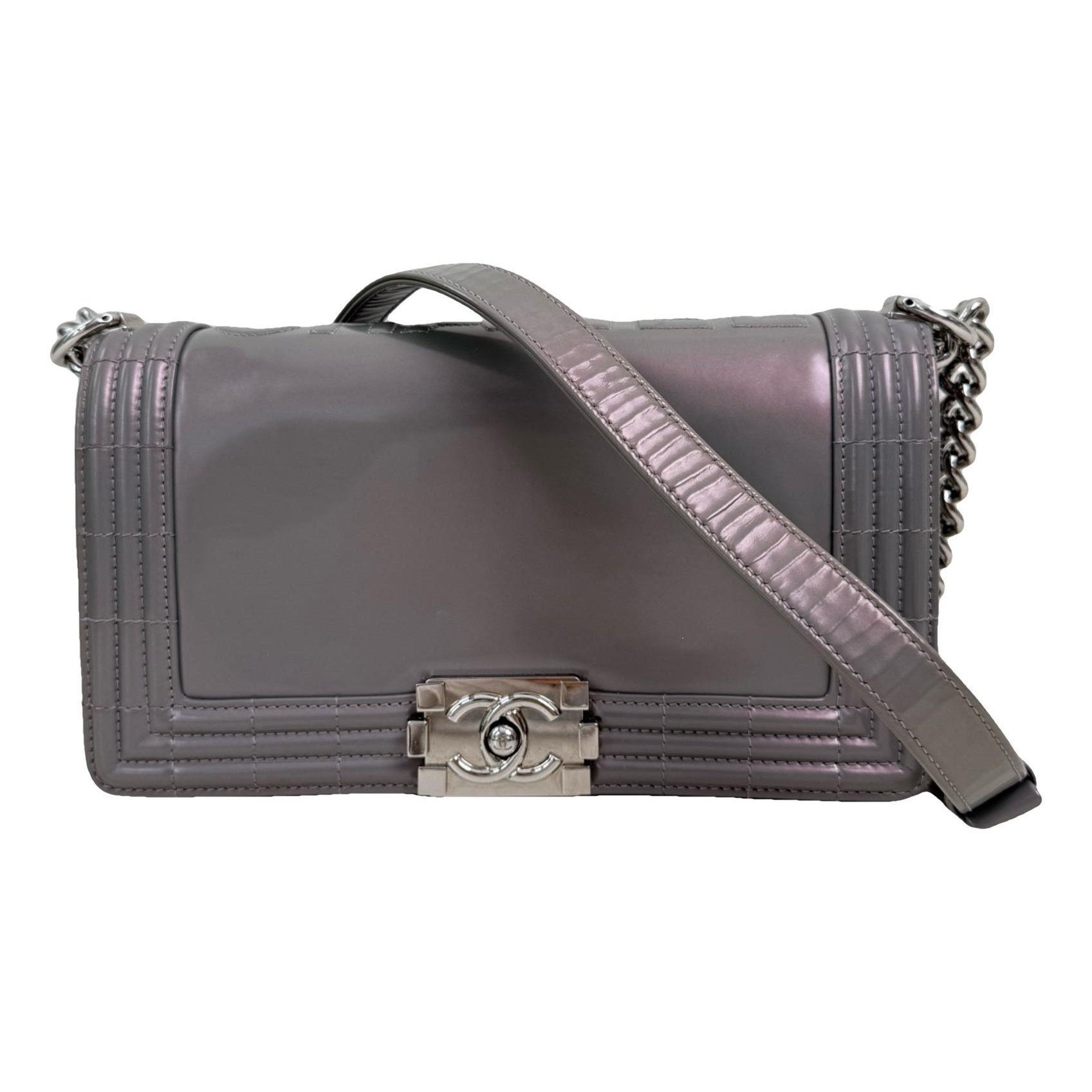 Boy leather crossbody bag