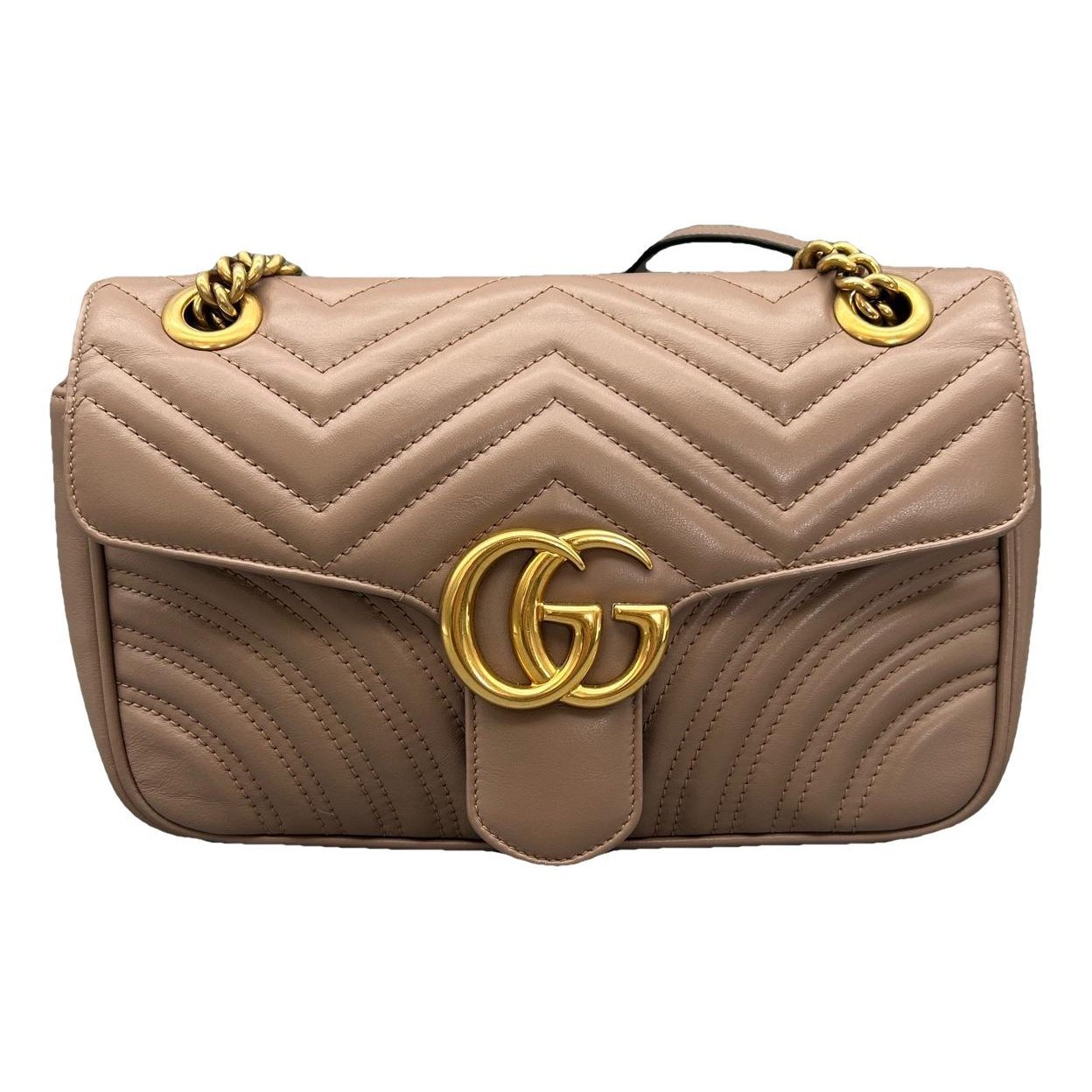GG Marmont Flap leather handbag