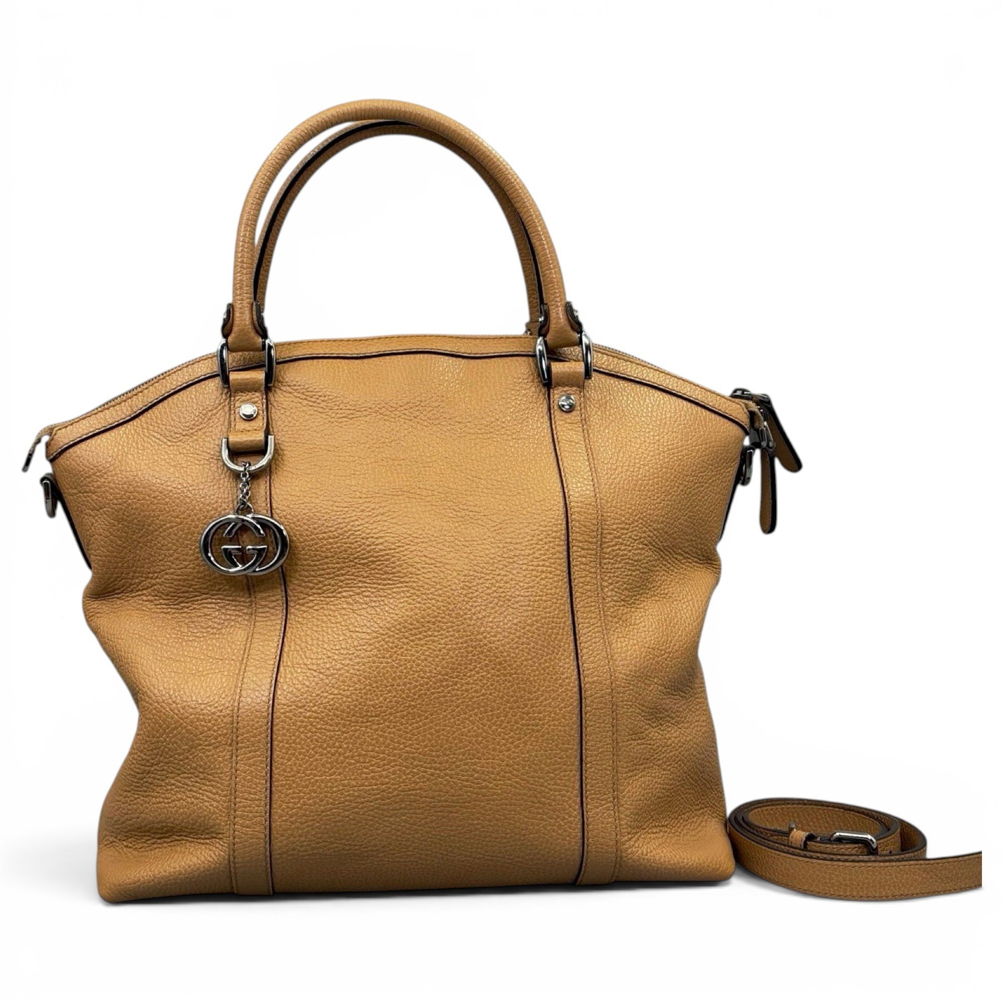 Leather handbag