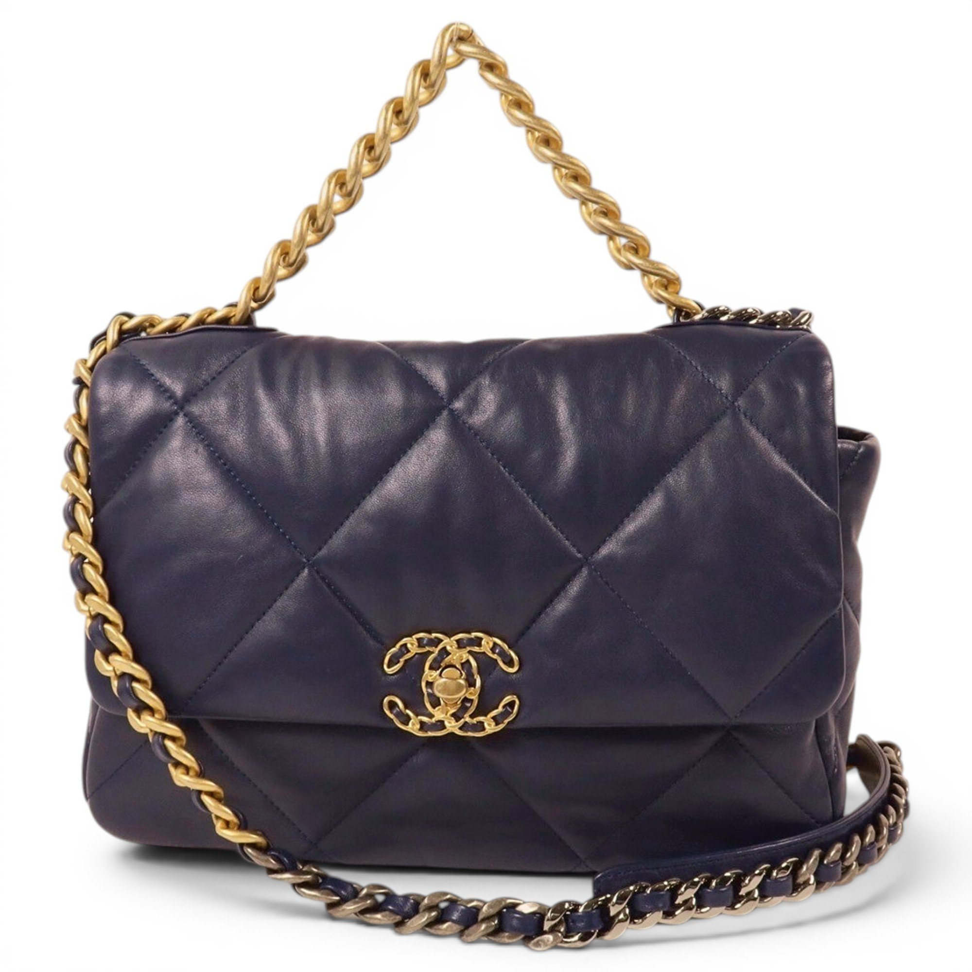 Chanel 19 leather handbag