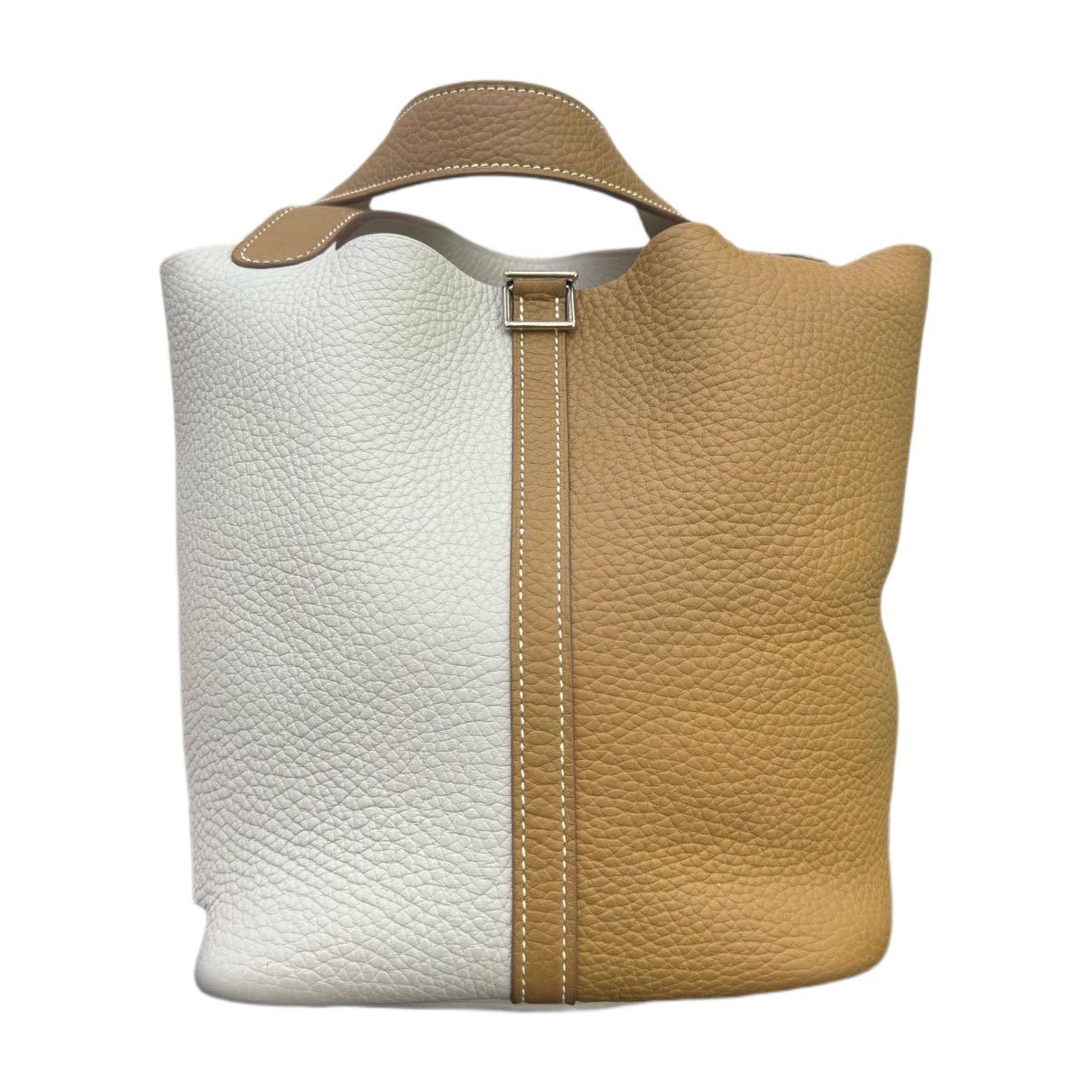 Picotin leather handbag