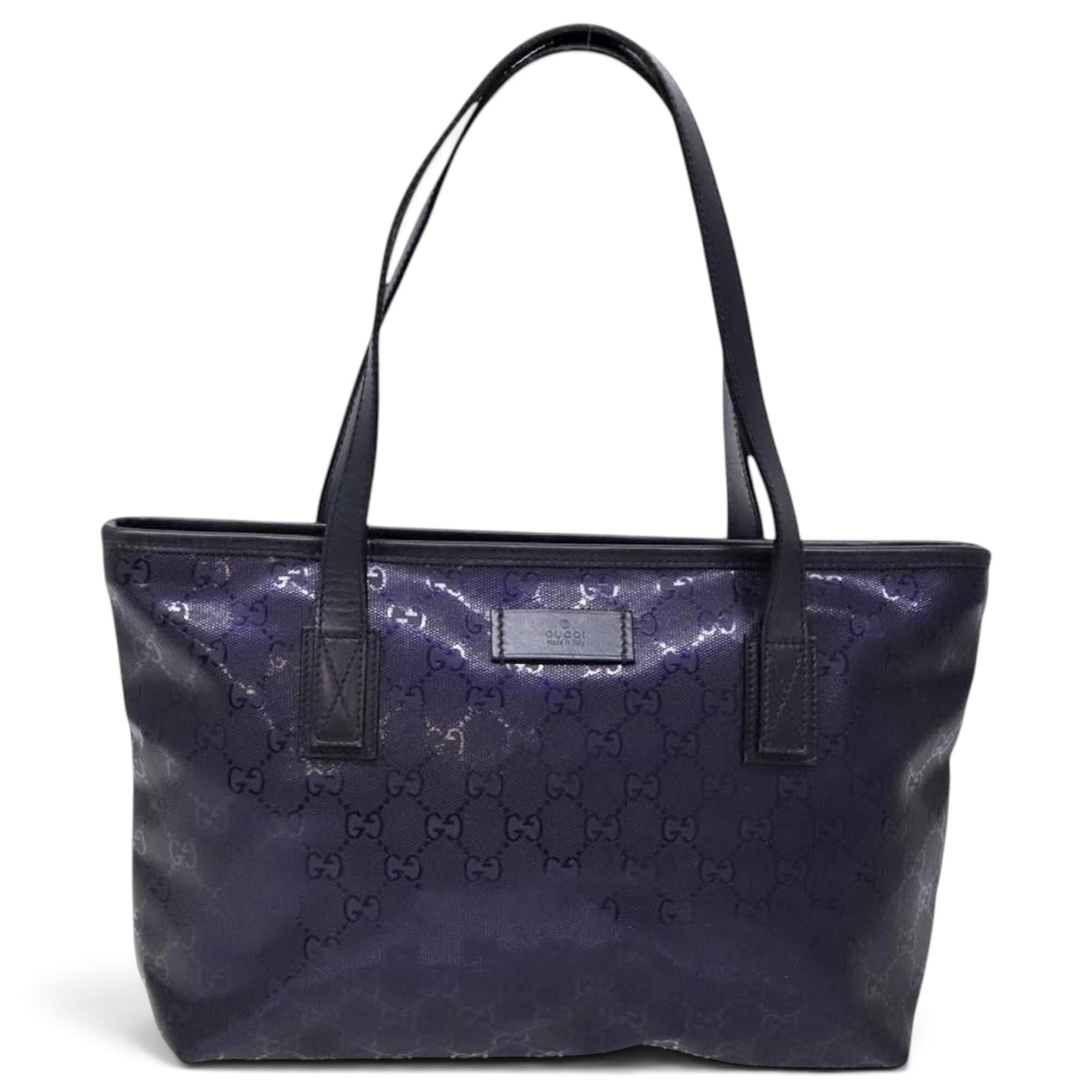 Leather tote