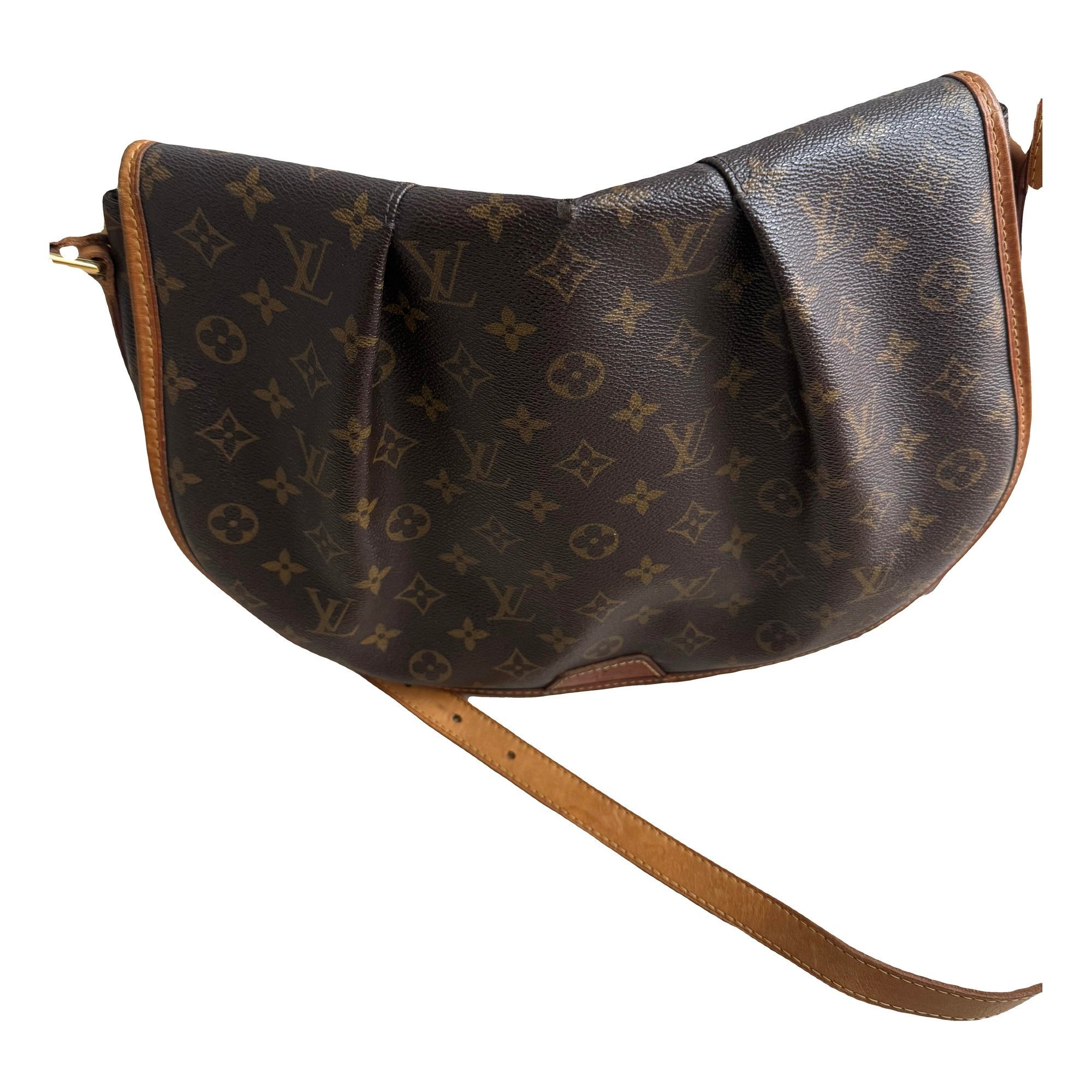 Leather travel bag