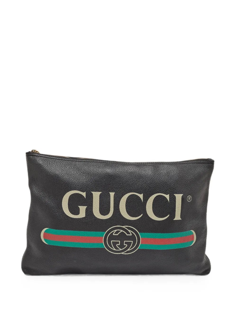 Logo Portfolio clutch bag
