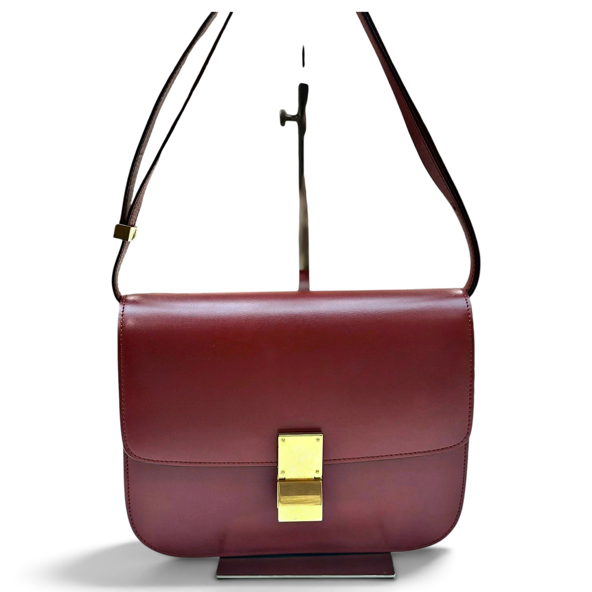 Classic leather handbag