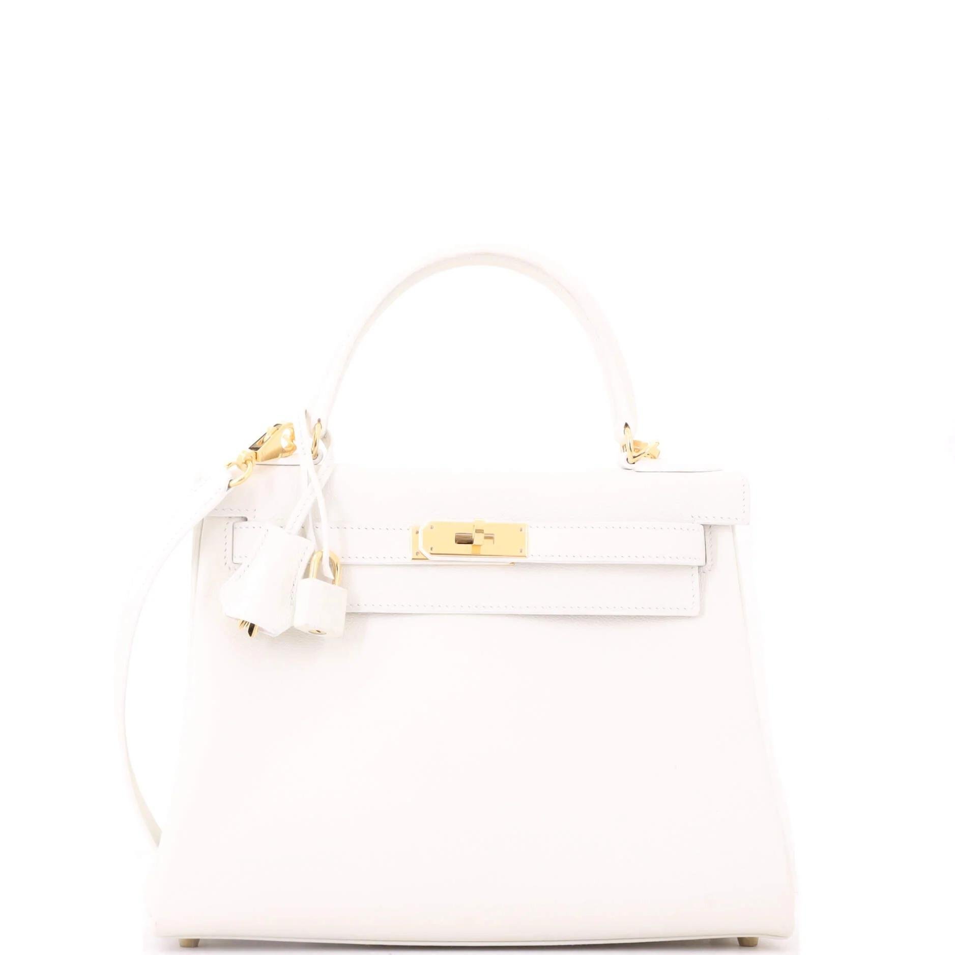 Kelly 28 leather handbag