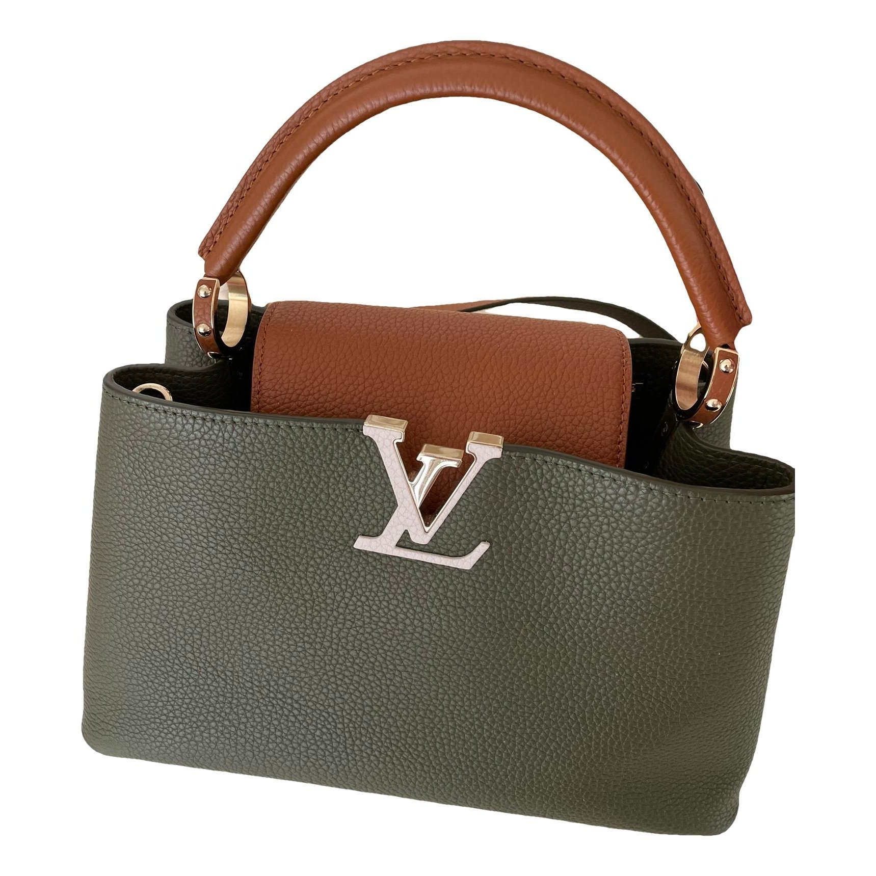 Capucines leather handbag