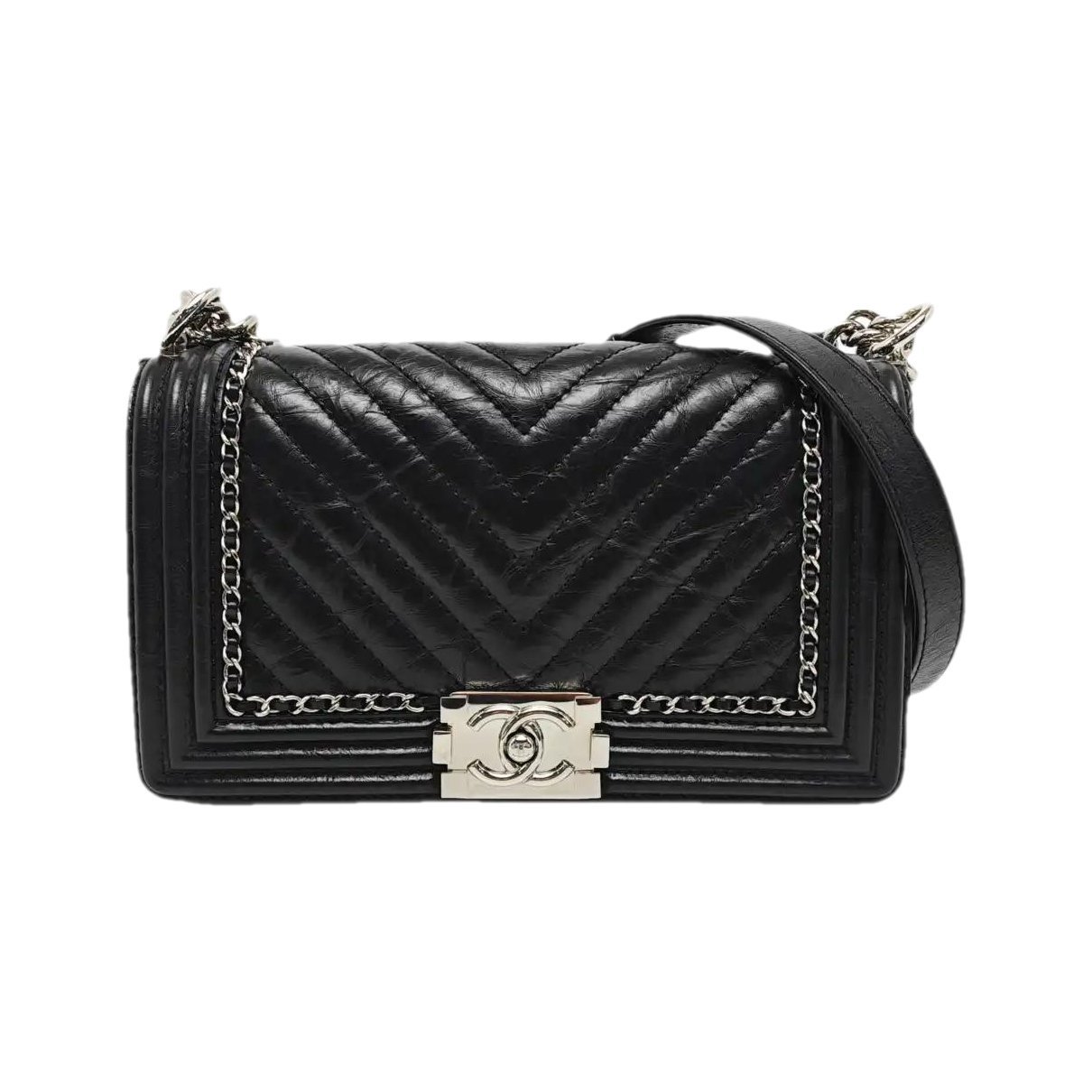 Leather crossbody bag