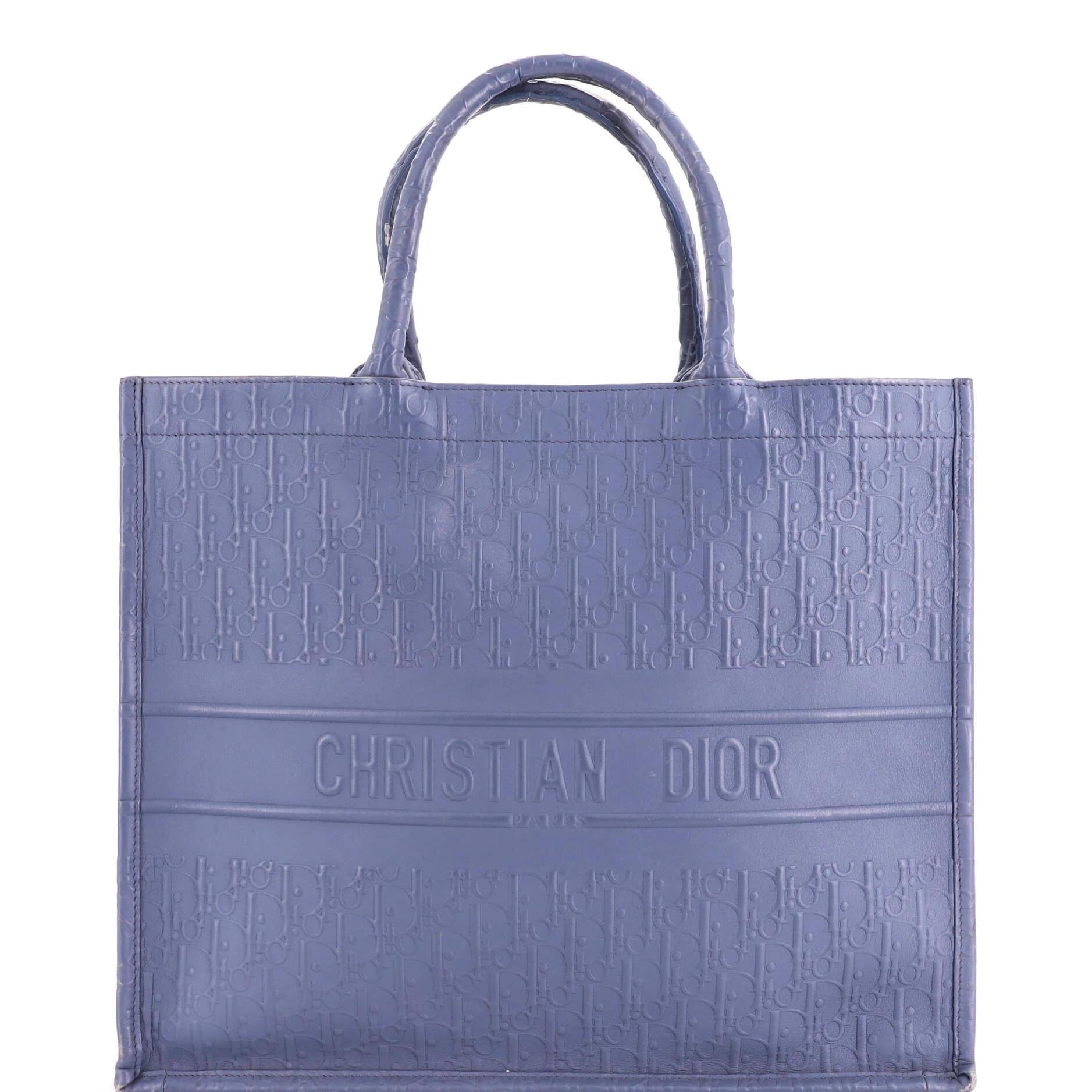 Leather tote