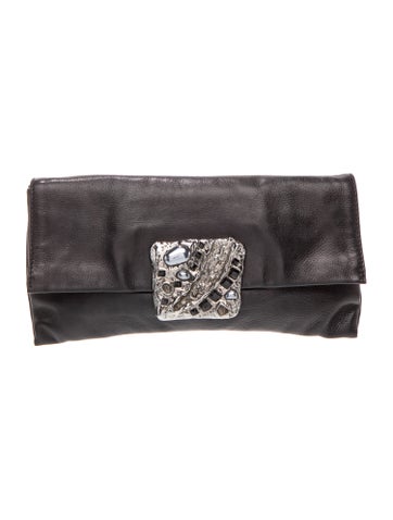 Vitello Leather Clutch