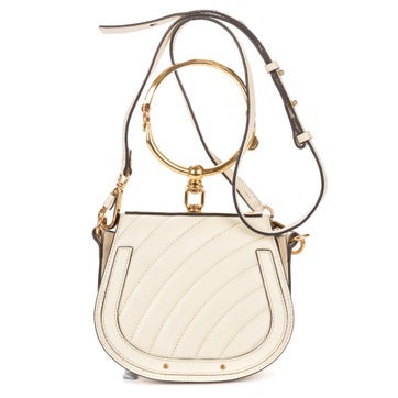 Leather Small Nile Bracelet Bag, Small