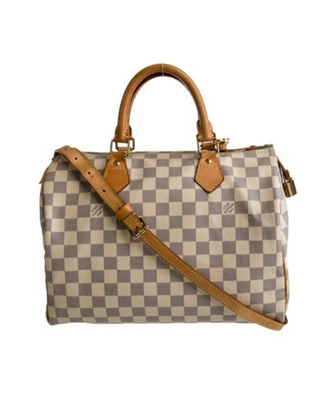 Louis Vuitton Vuitton Damier Azur Speedy Bandouliere 30