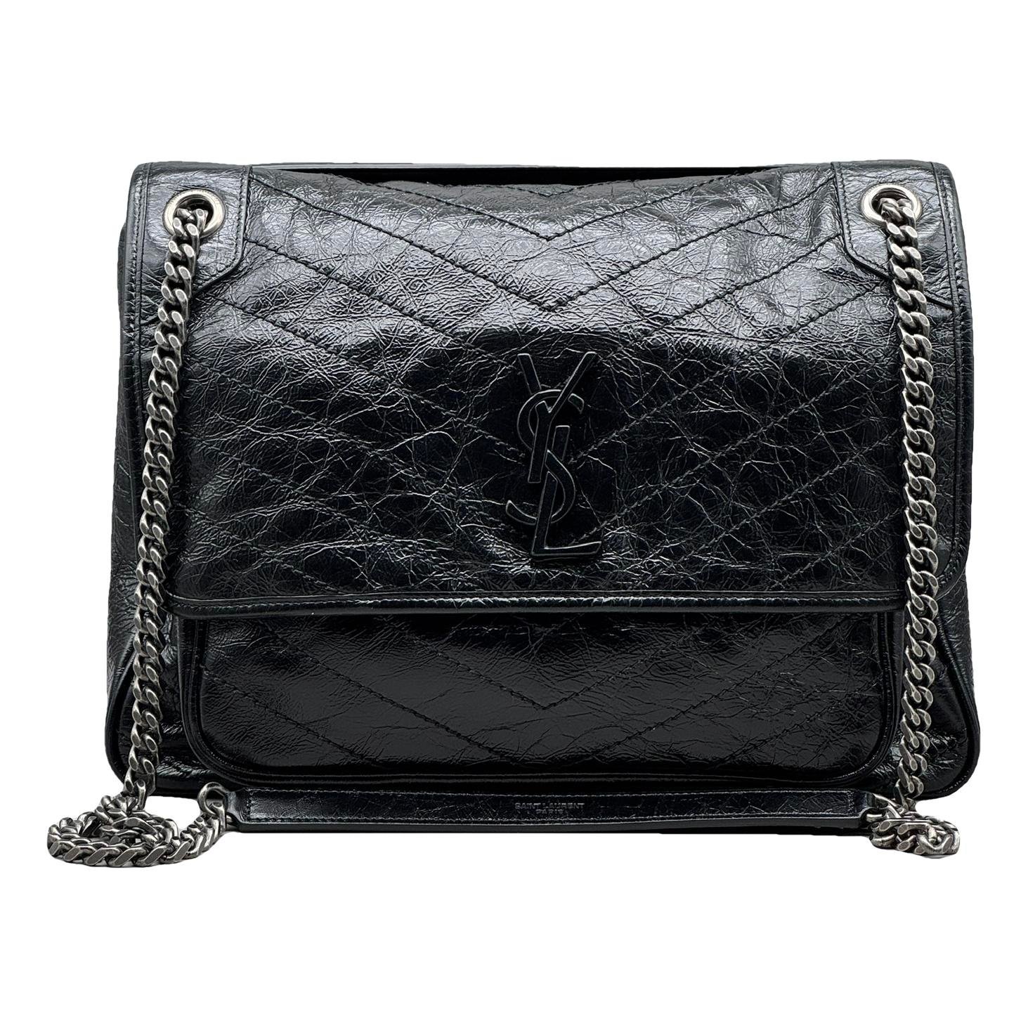Niki leather crossbody bag