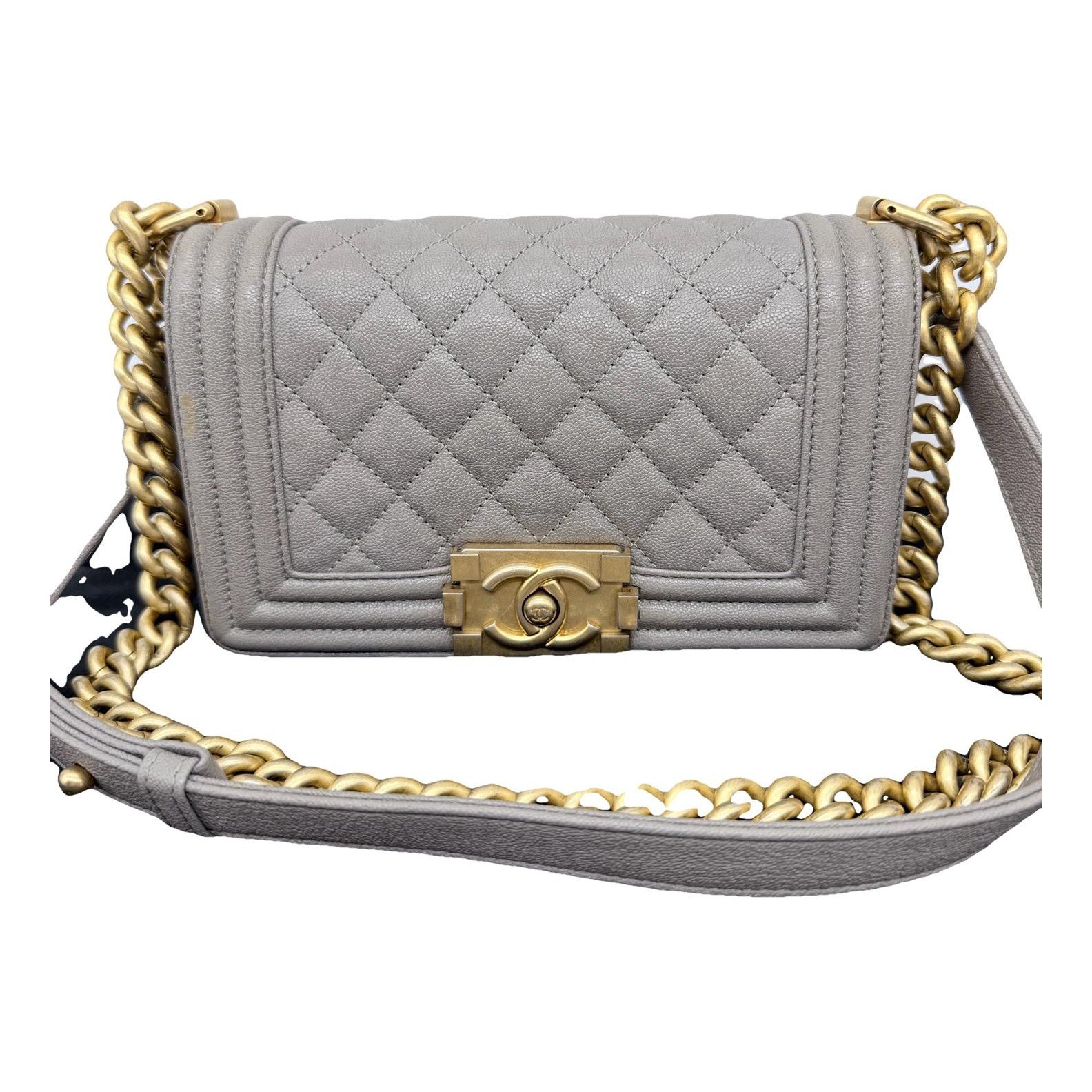 Boy leather crossbody bag