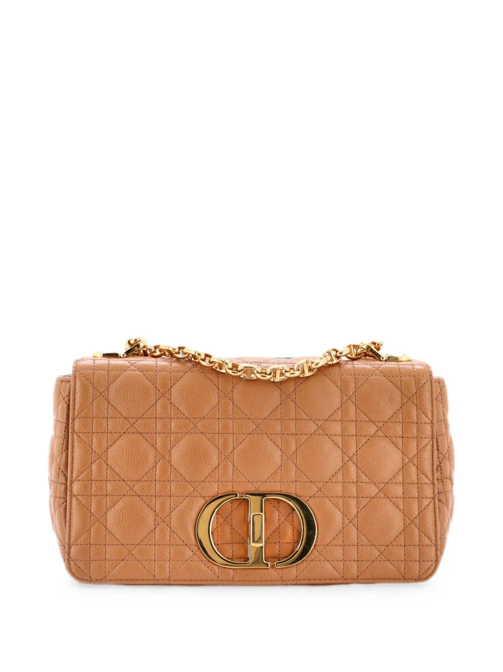 Caro Bag Cannage Quilt Calfskin Medium crossbody bag