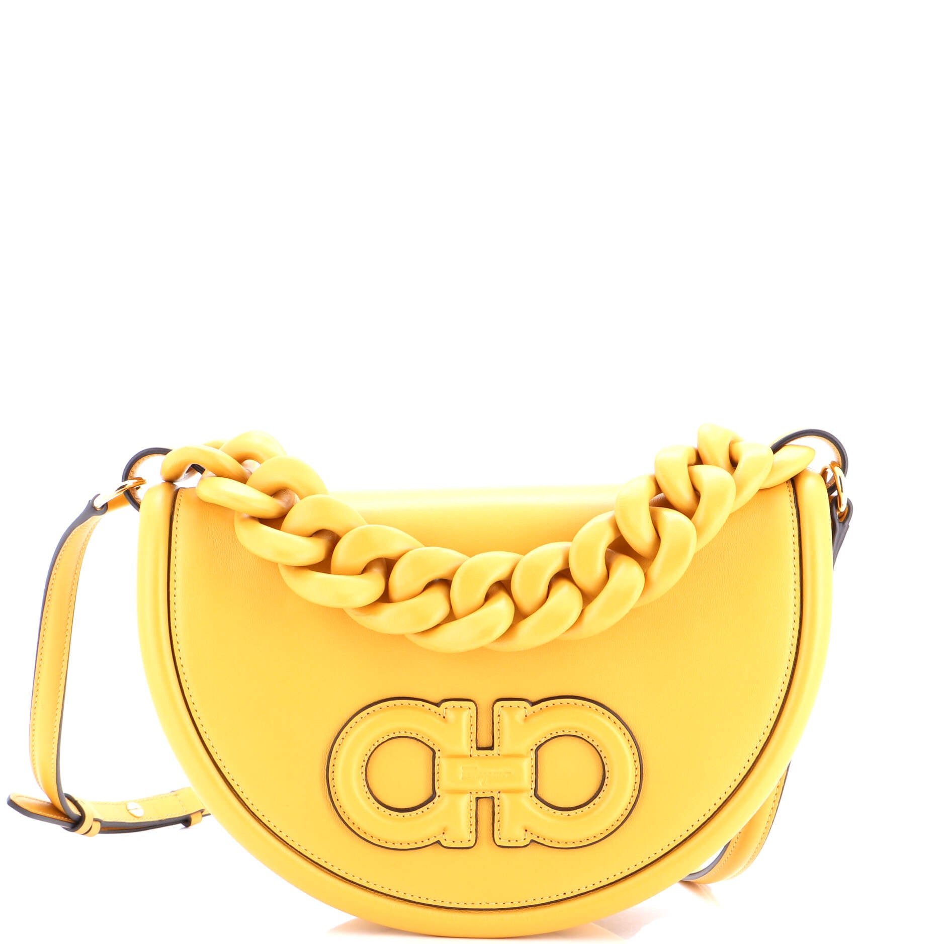 Salvatore Ferragamo Aura Bag Leather