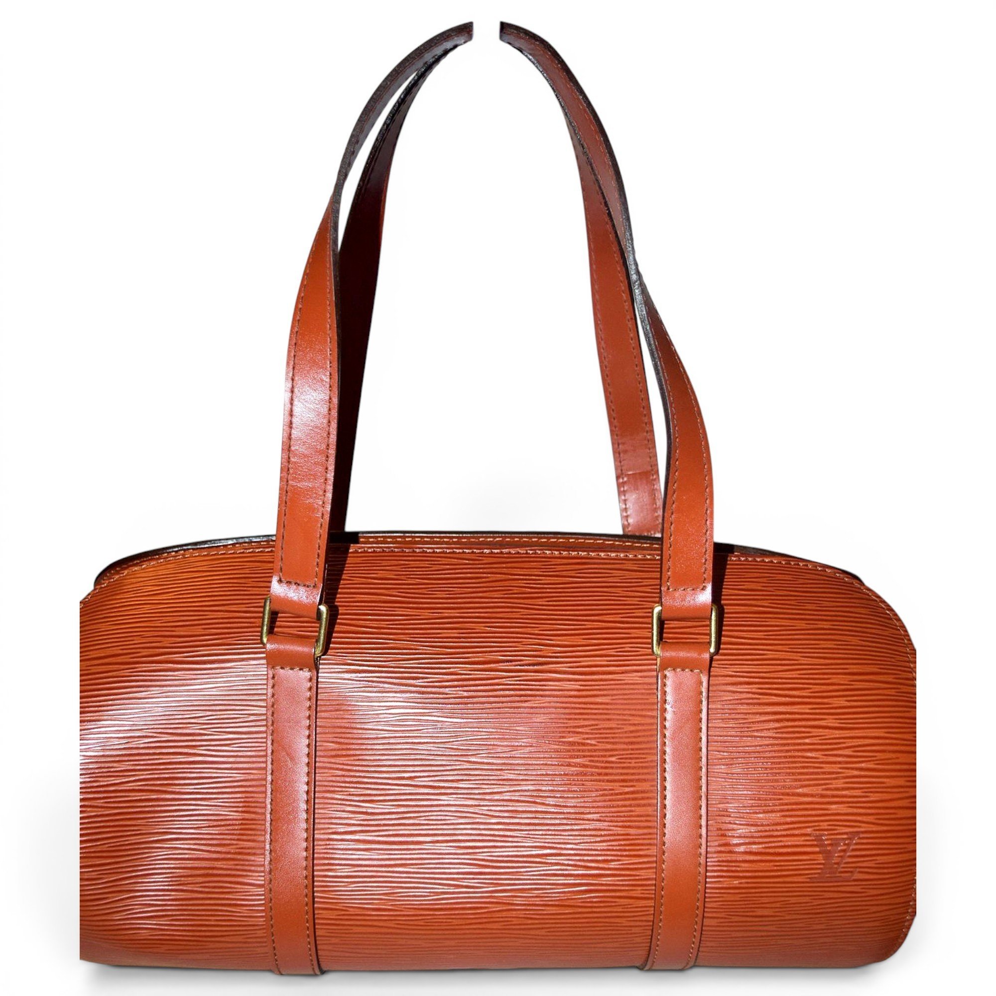 Soufflot Vintage leather handbag