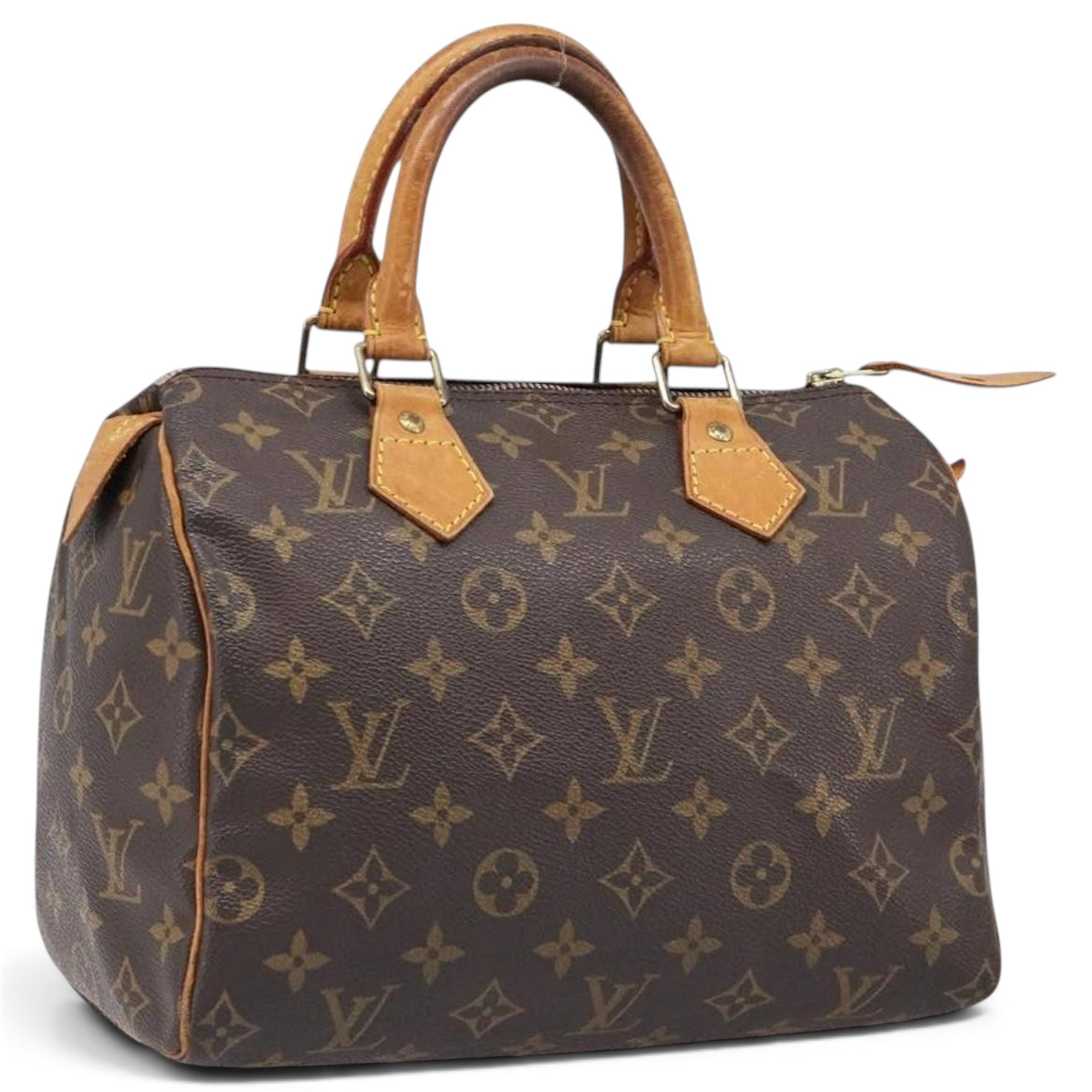 Speedy leather bowling bag