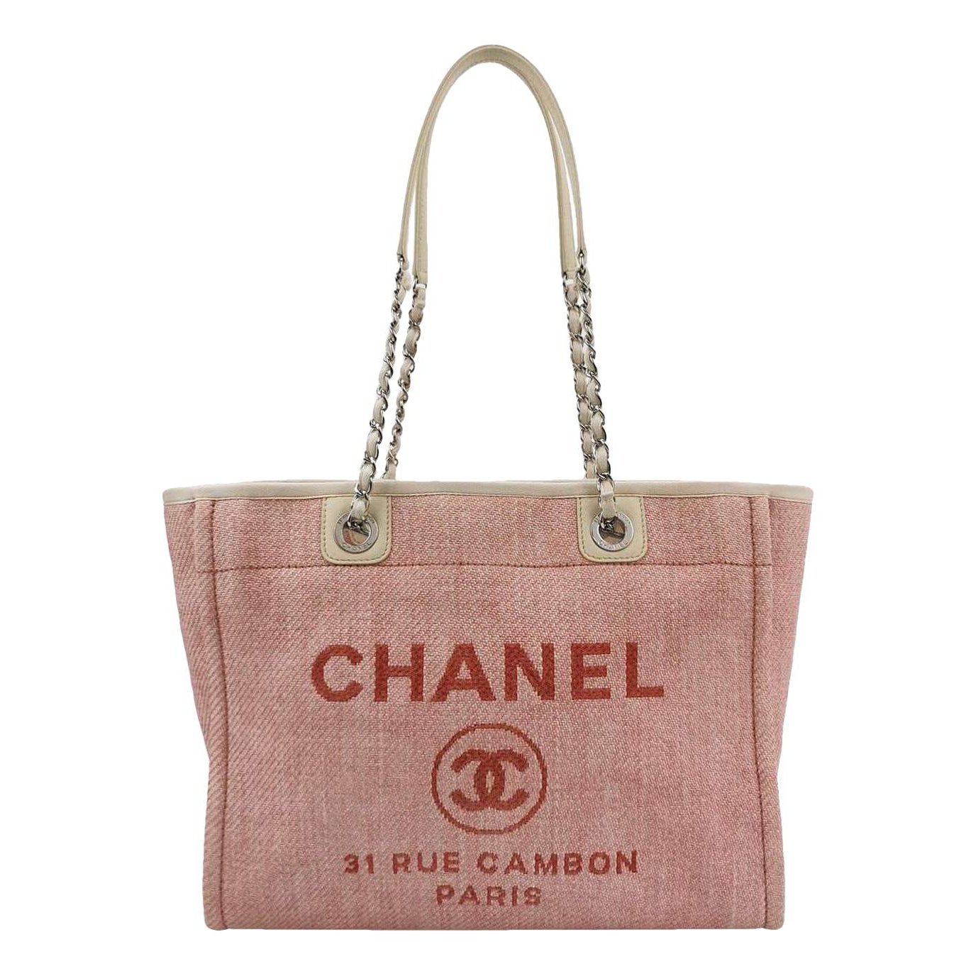 Deauville Chain cloth tote