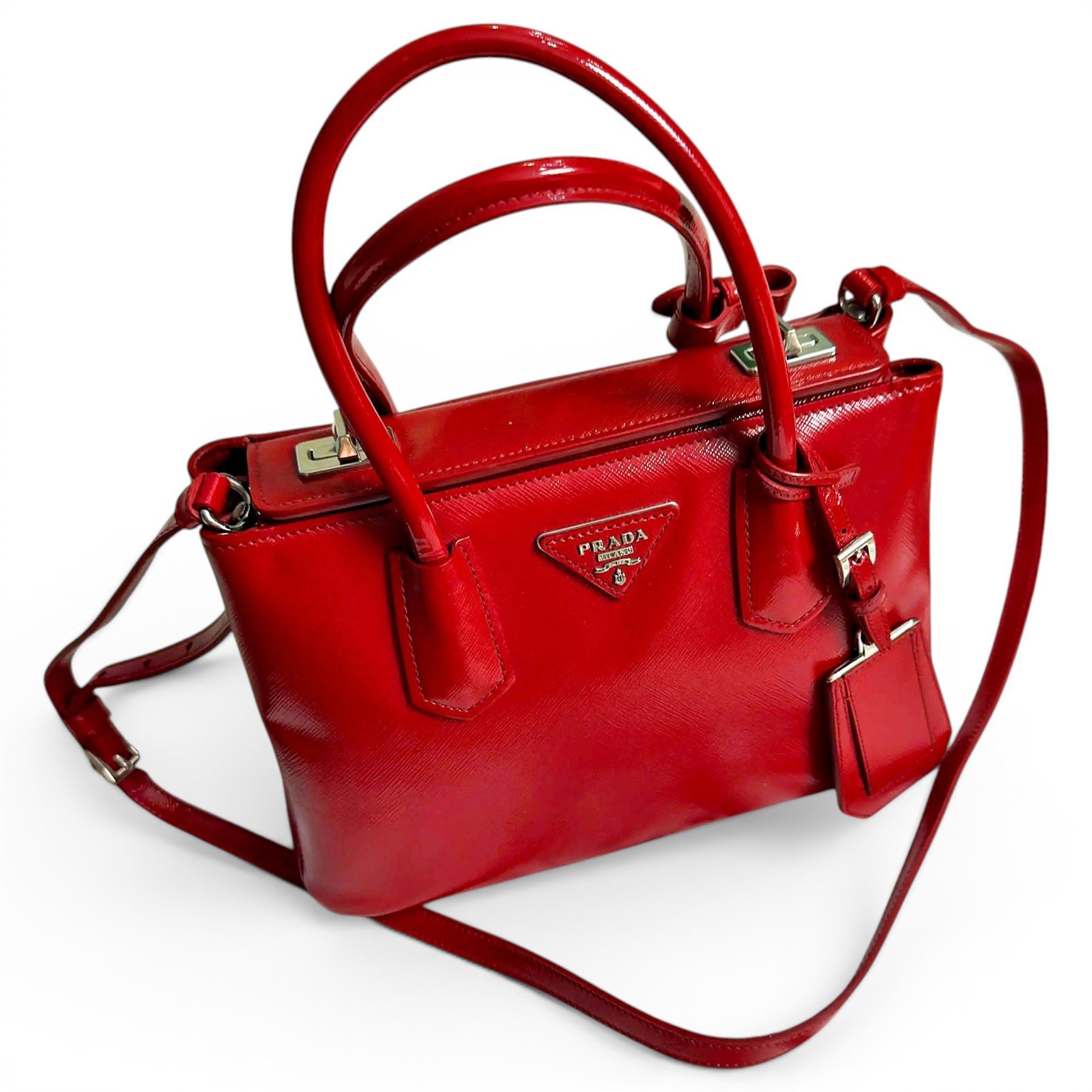Leather handbag