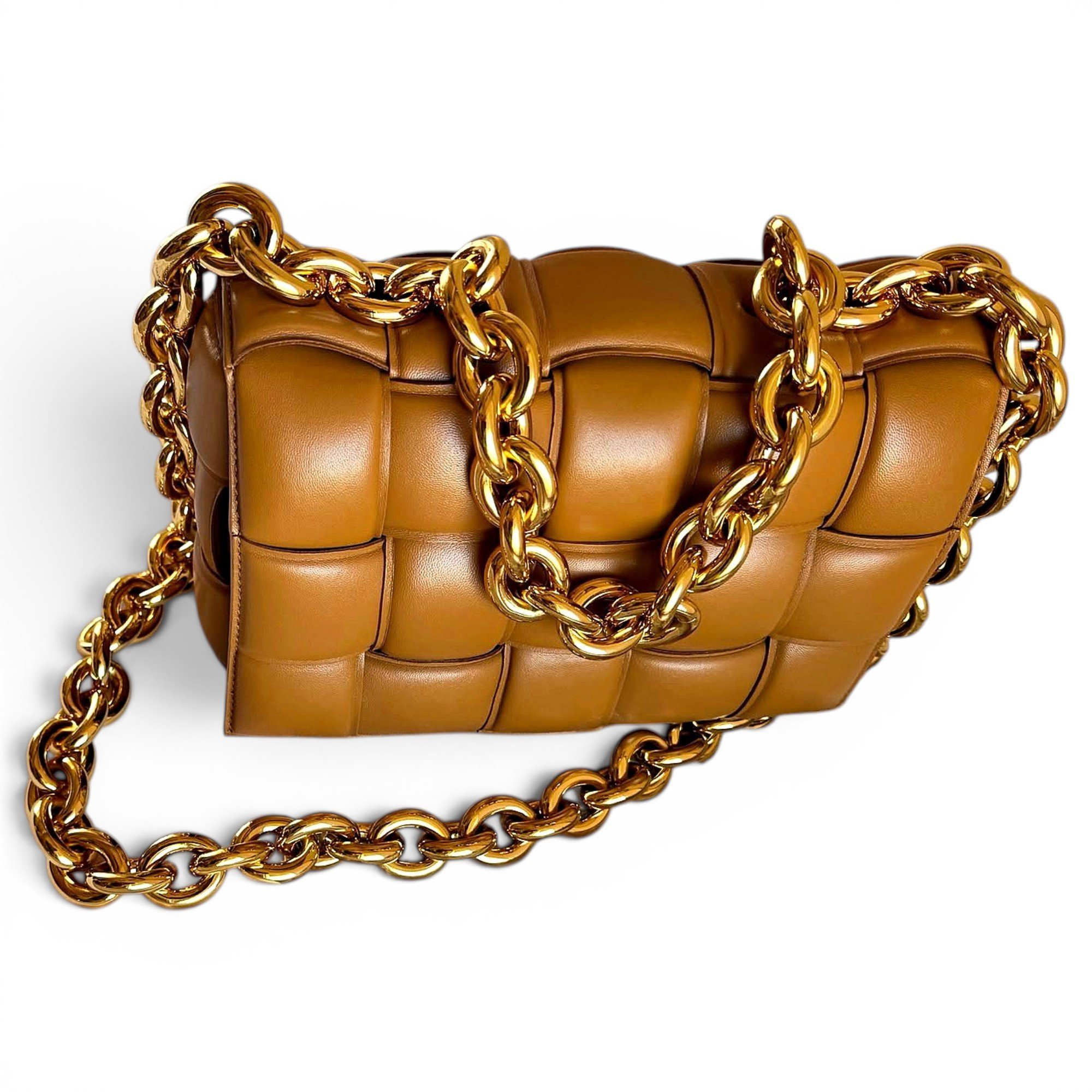 Chain Cassette leather handbag