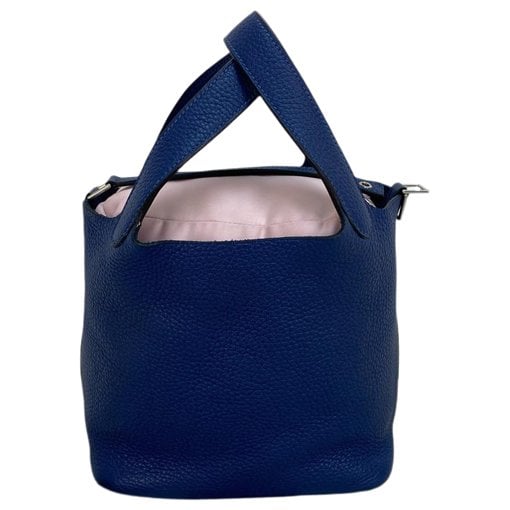 Picotin leather handbag