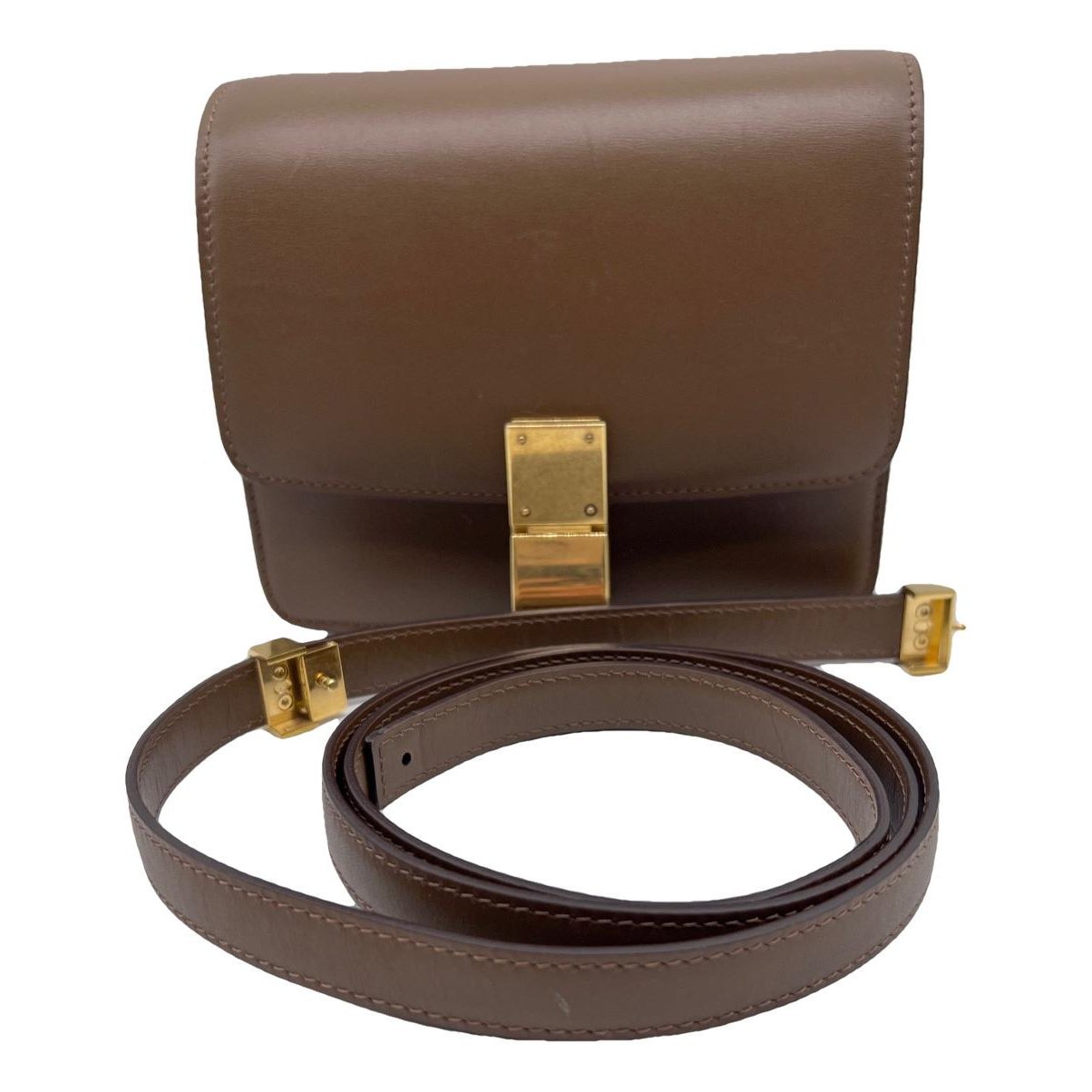 Classic leather handbag